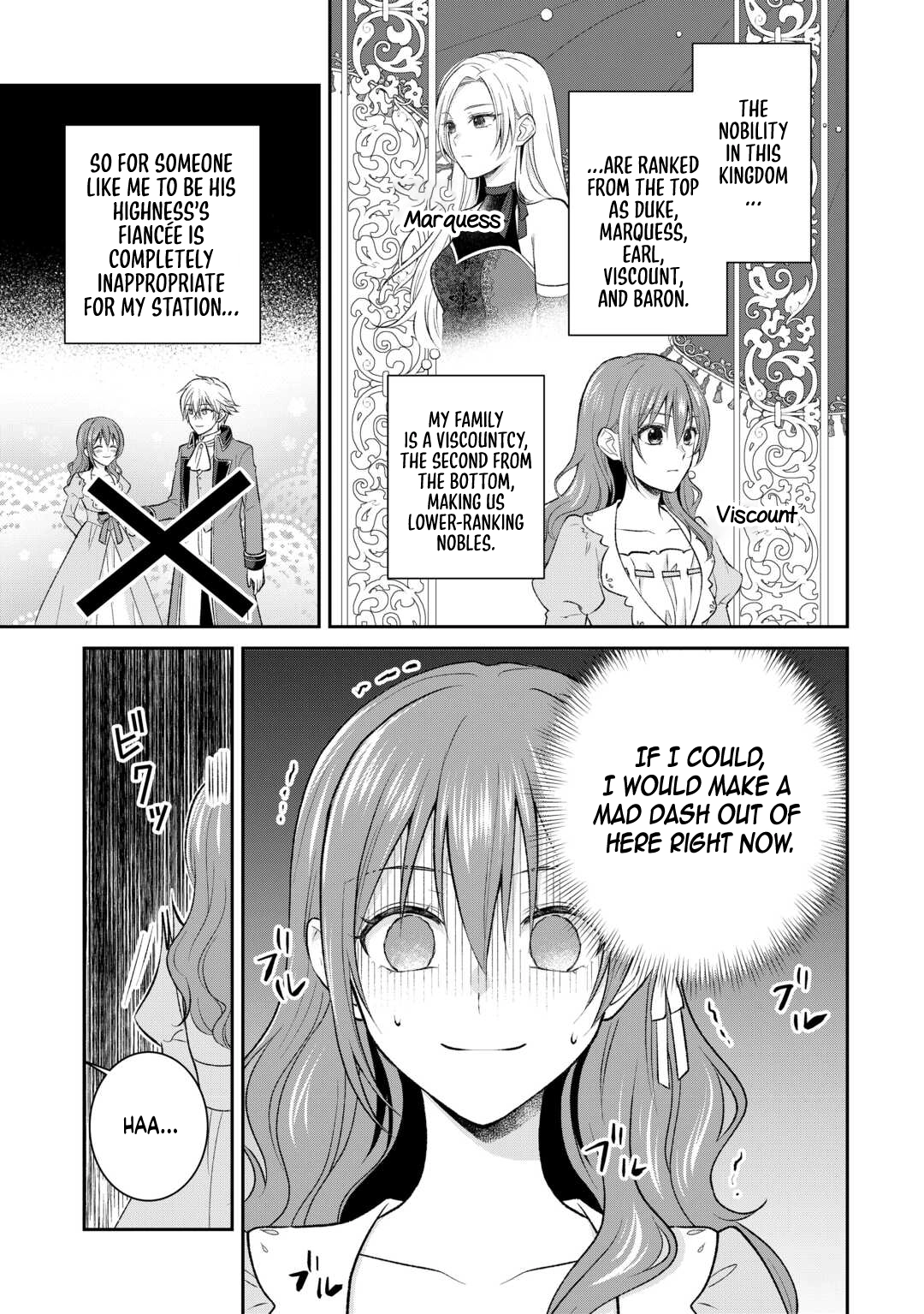 Reincarnated as the Prince’s Fiancée?! And Now Queen Training Begins! Chapter 2 Page 3