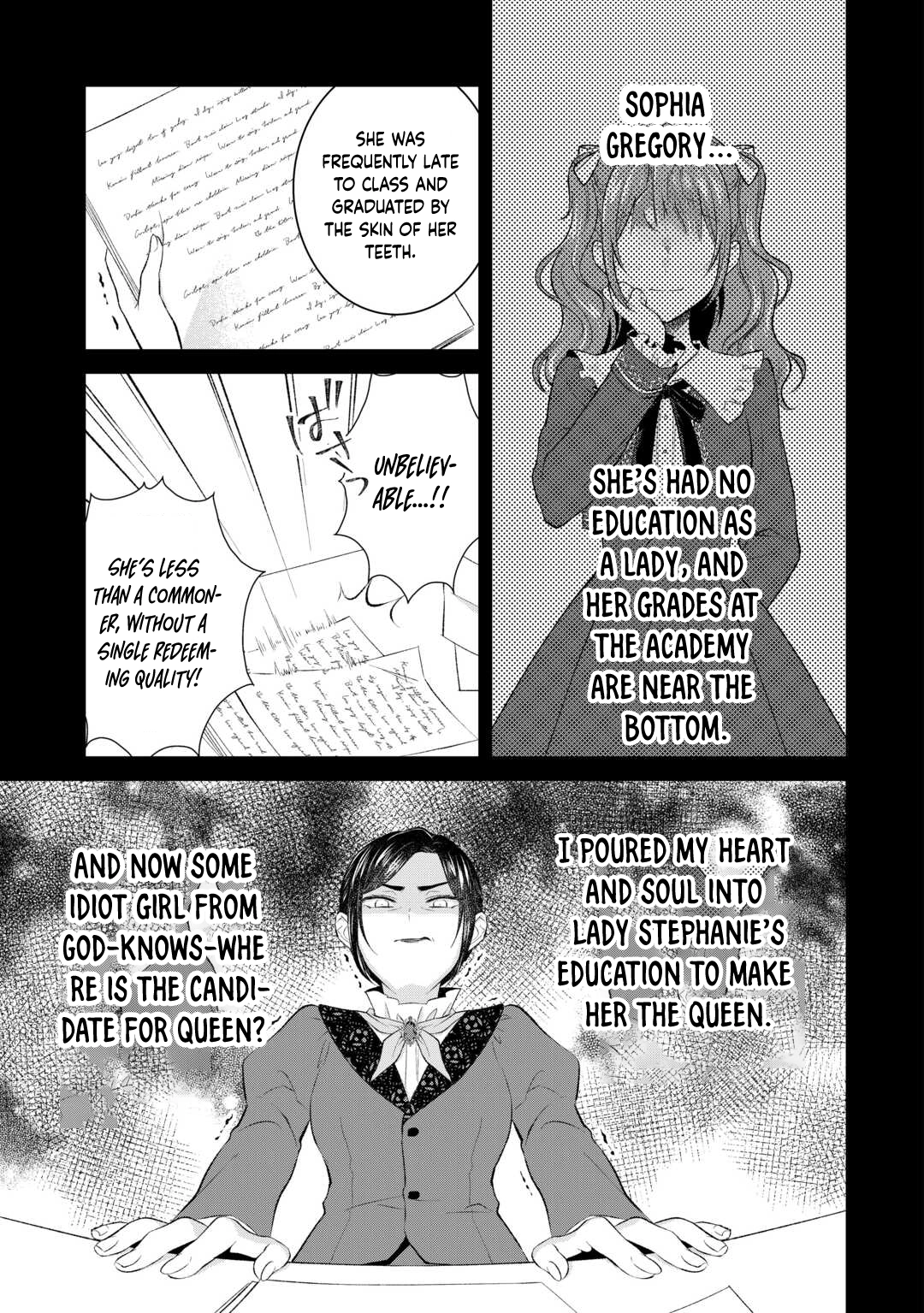 Reincarnated as the Prince’s Fiancée?! And Now Queen Training Begins! Chapter 2 Page 9