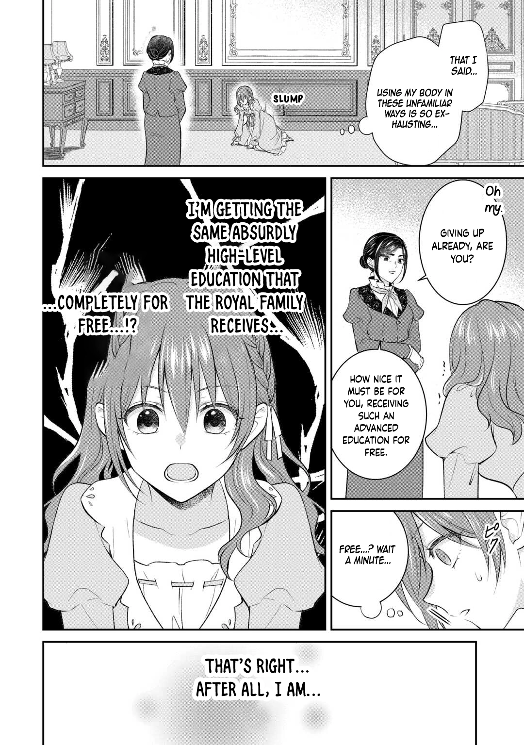 Reincarnated as the Prince’s Fiancée?! And Now Queen Training Begins! Chapter 2 Page 14
