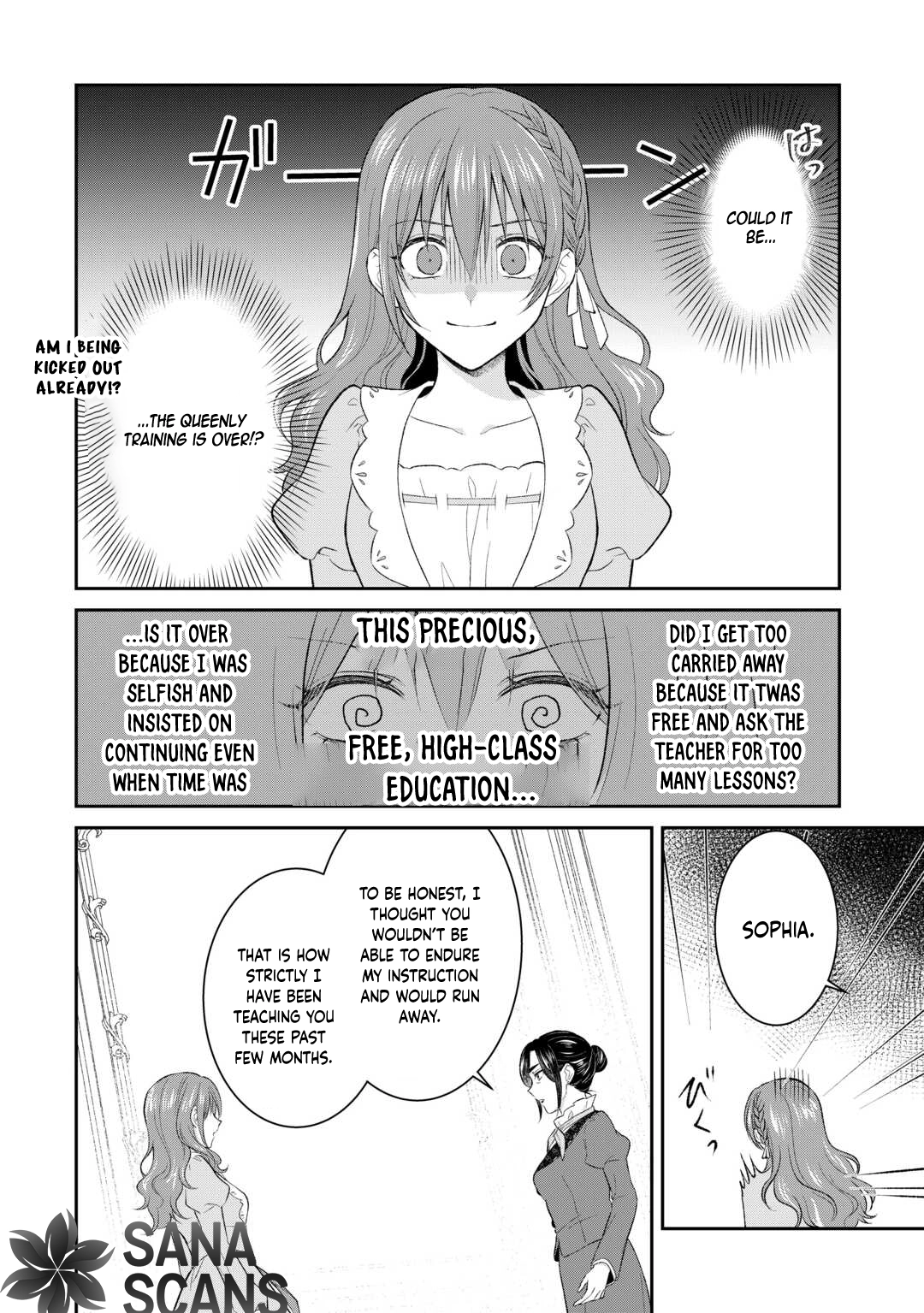 Reincarnated as the Prince’s Fiancée?! And Now Queen Training Begins! Chapter 2 Page 22