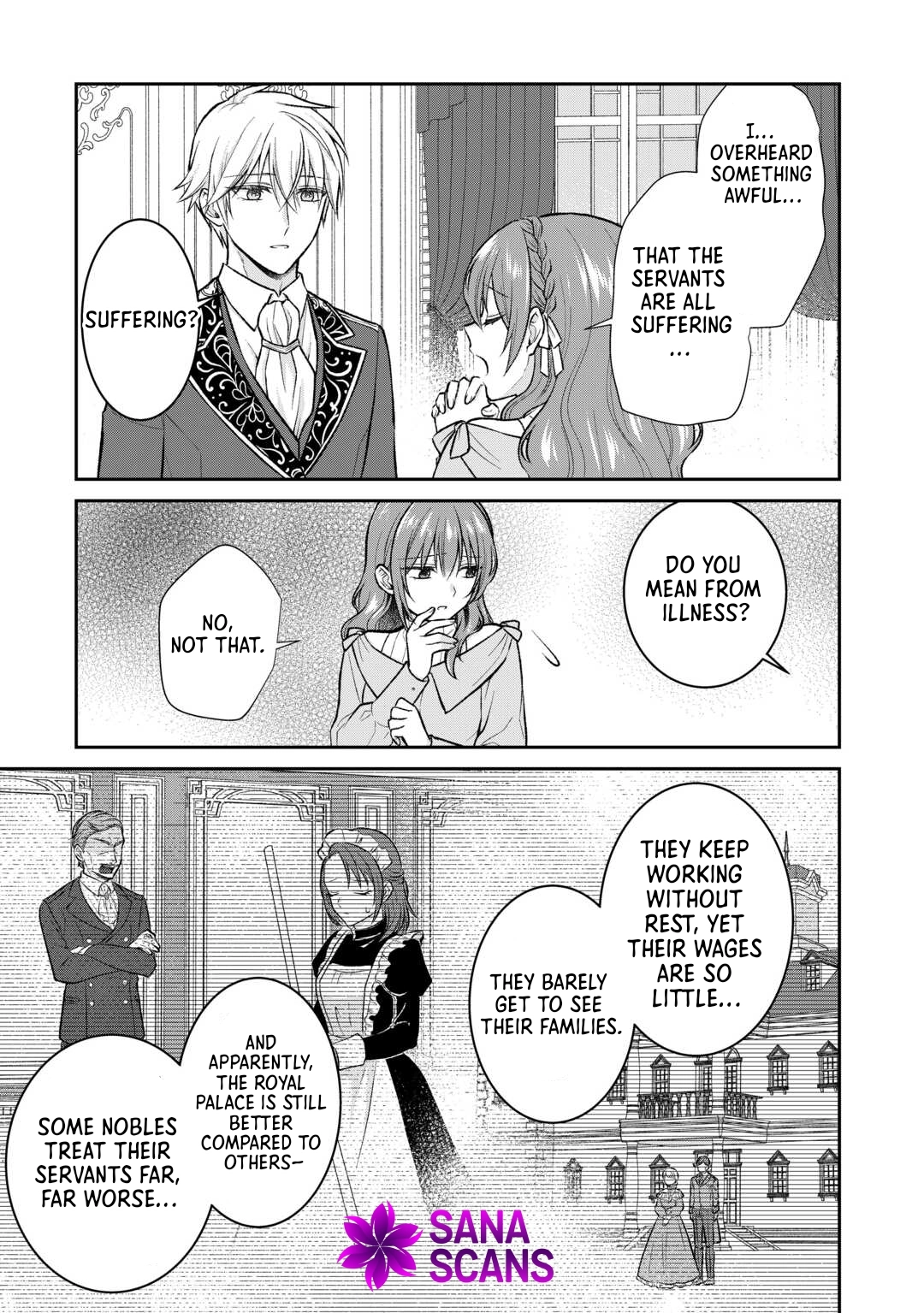 Reincarnated as the Prince’s Fiancée?! And Now Queen Training Begins! Chapter 7 - ، Page 3