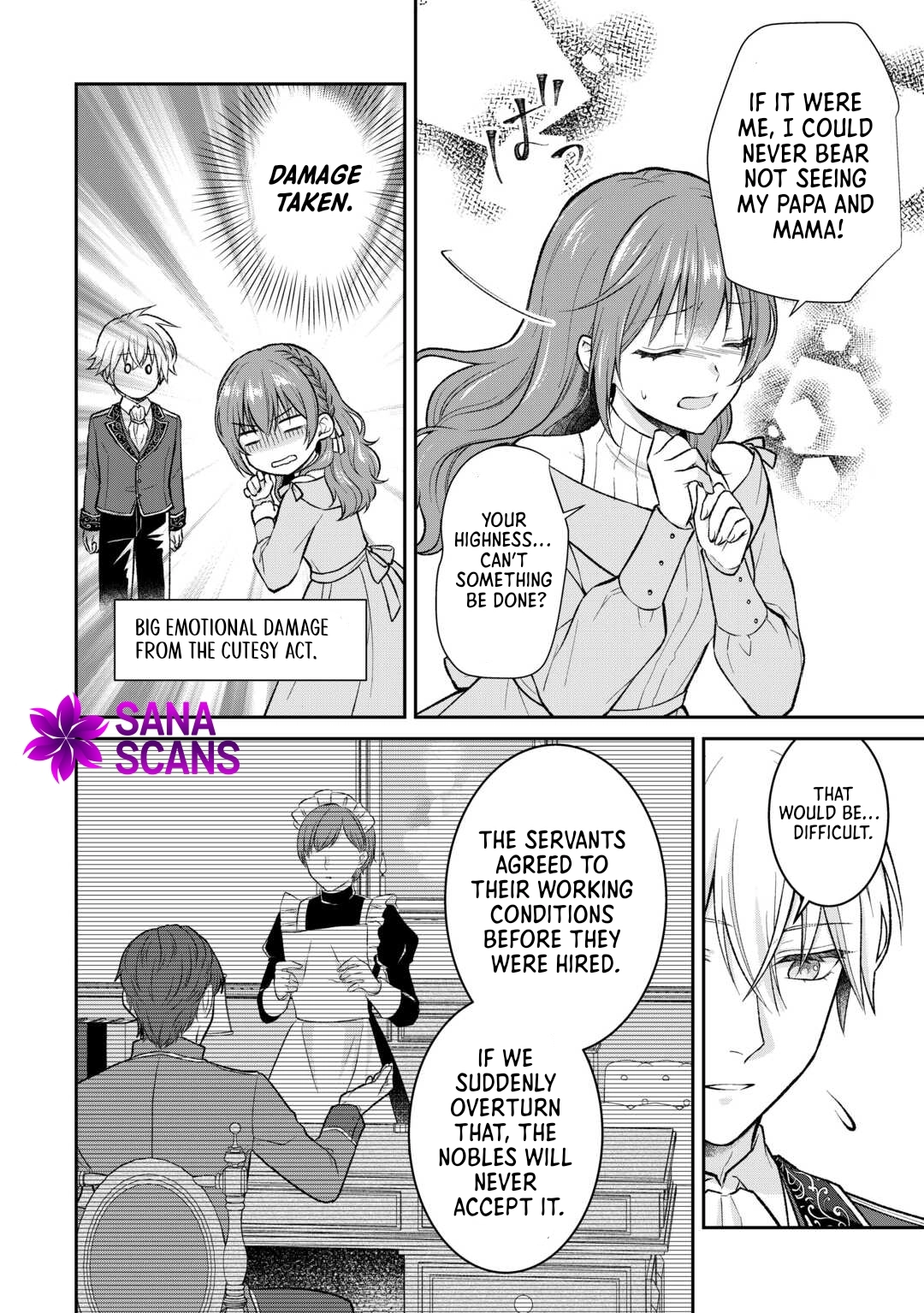 Reincarnated as the Prince’s Fiancée?! And Now Queen Training Begins! Chapter 7 - ، Page 4