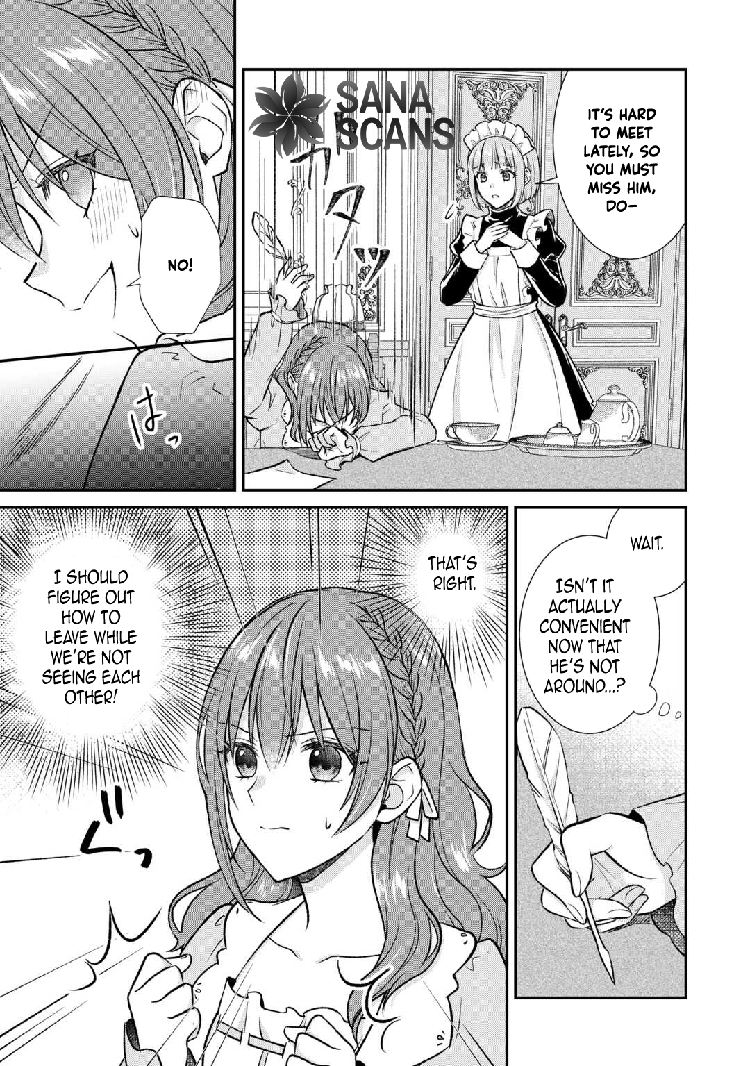 Reincarnated as the Prince’s Fiancée?! And Now Queen Training Begins! Chapter 12 Page 19