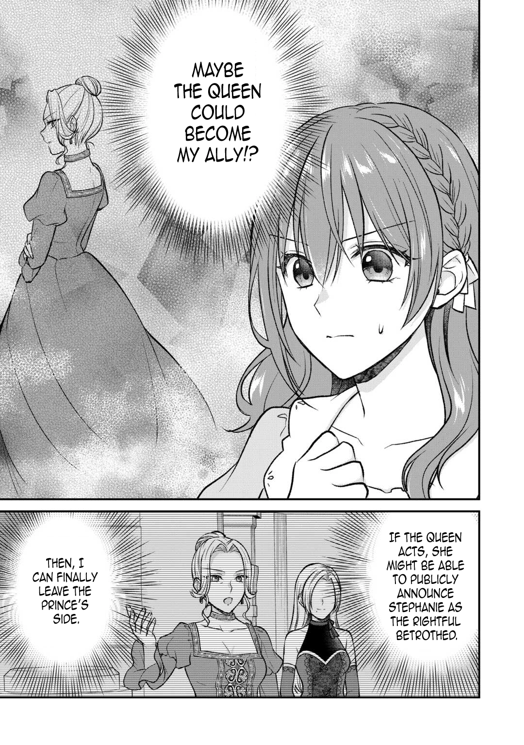 Reincarnated as the Prince’s Fiancée?! And Now Queen Training Begins! Chapter 12 Page 23