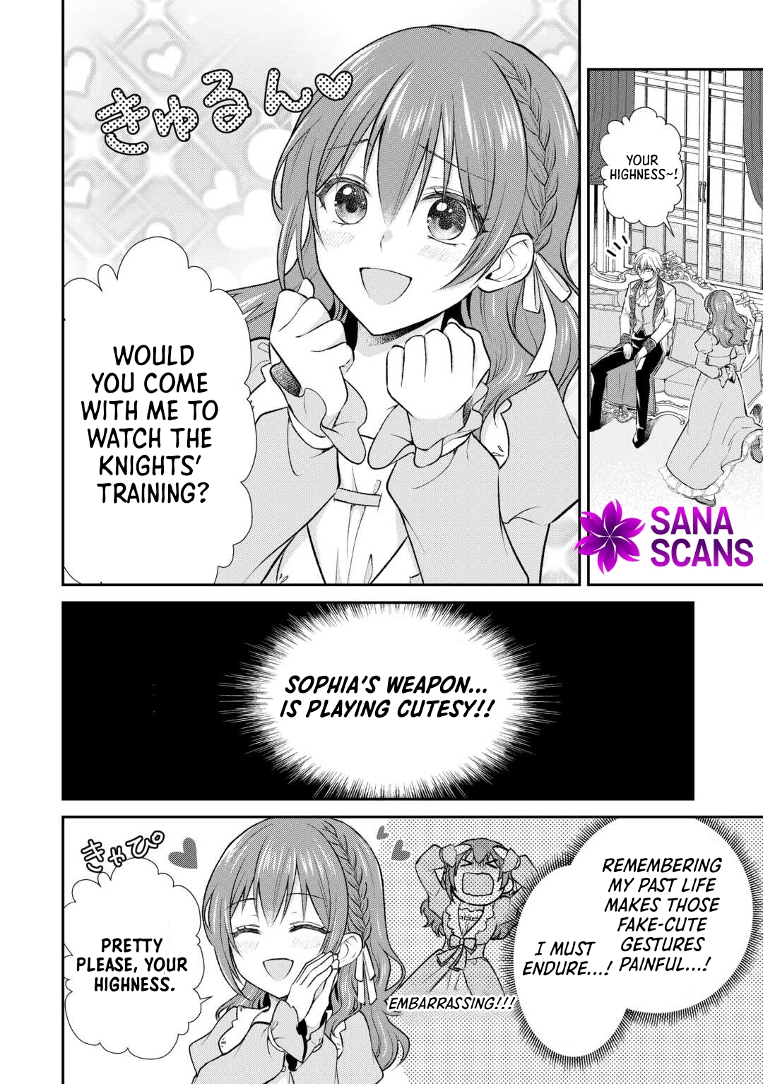 Reincarnated as the Prince’s Fiancée?! And Now Queen Training Begins! Chapter 5 - ، Page 4