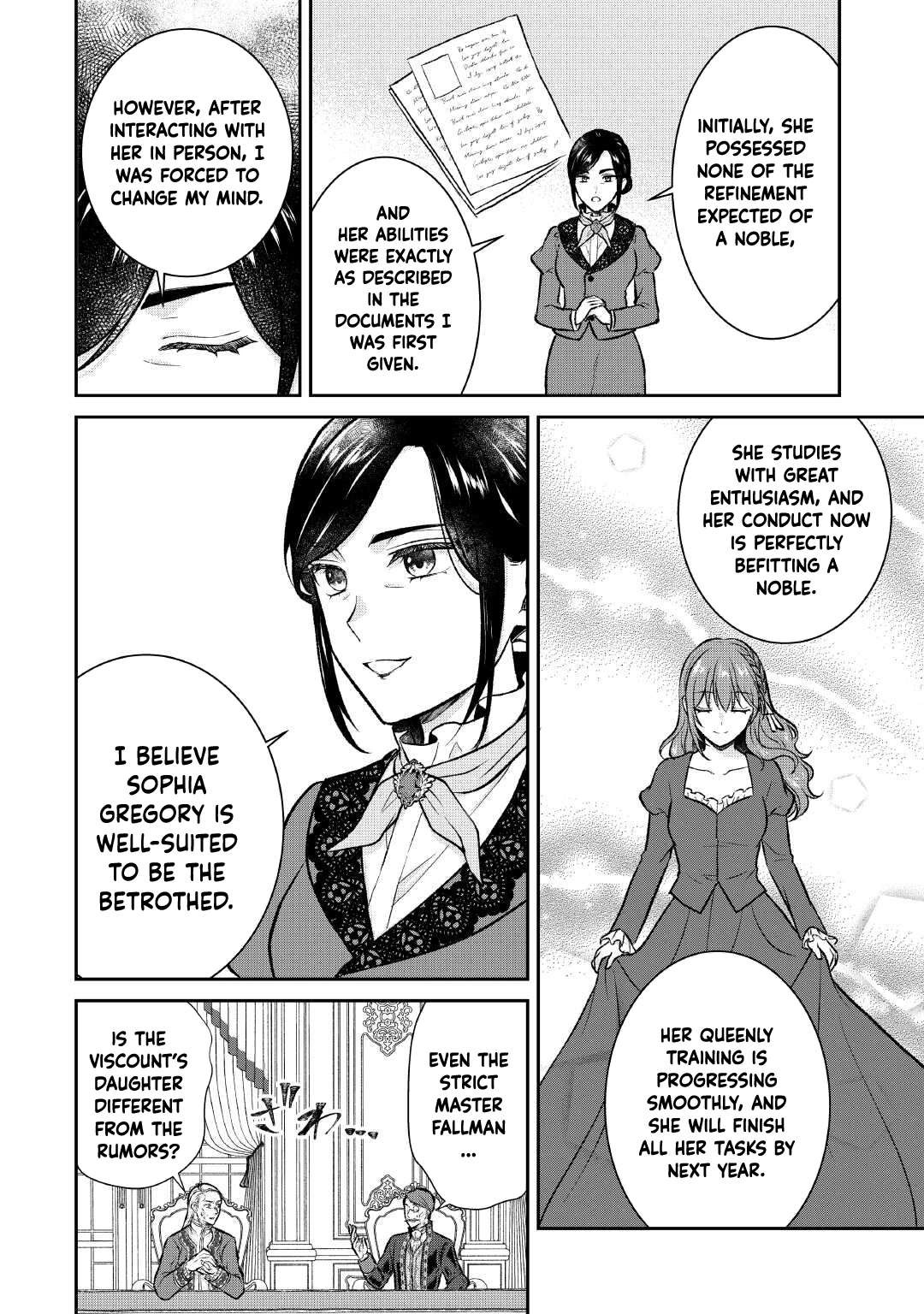 Reincarnated as the Prince’s Fiancée?! And Now Queen Training Begins! Chapter 11 Page 8