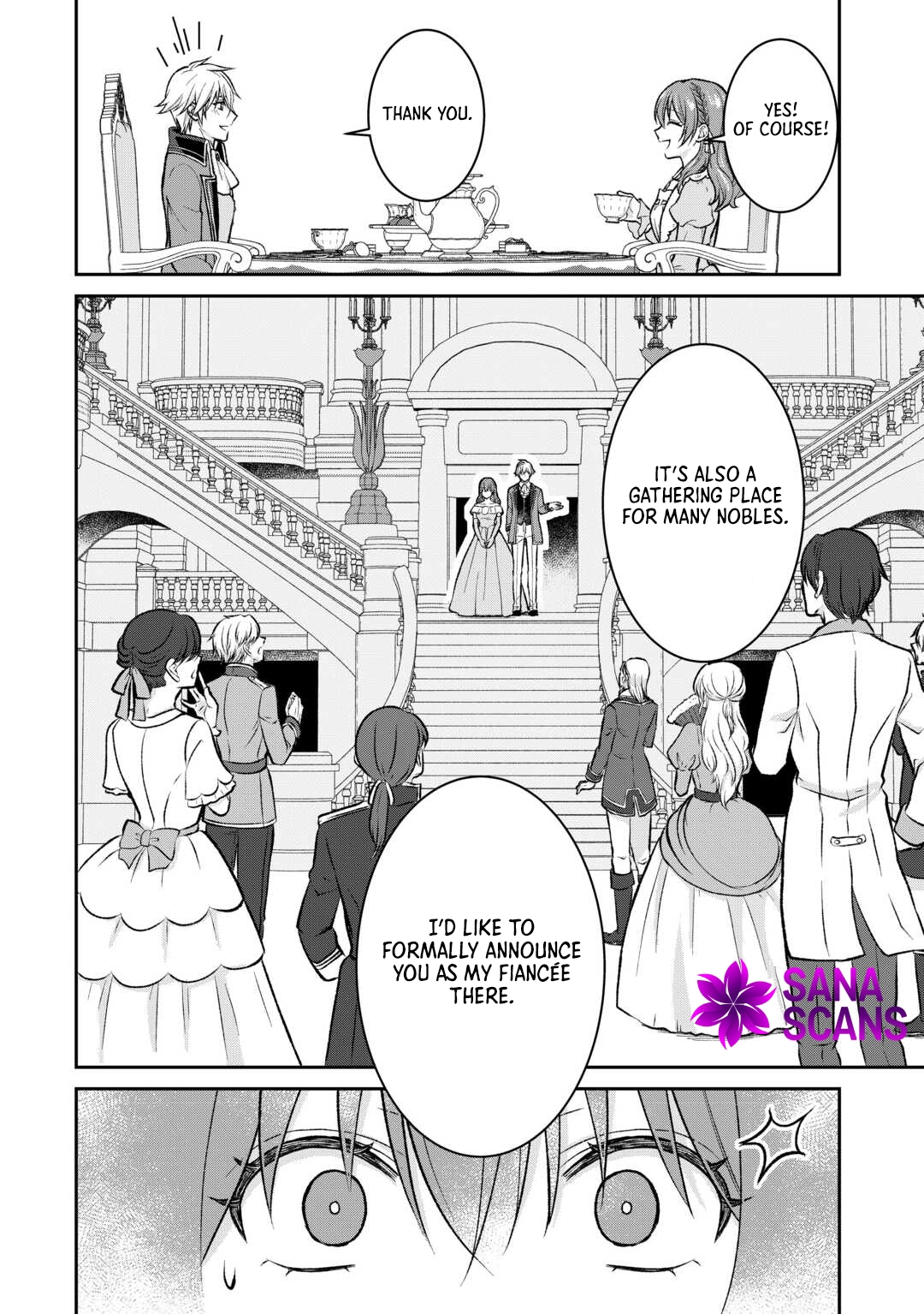 Reincarnated as the Prince’s Fiancée?! And Now Queen Training Begins! Chapter 9 - . Page 6
