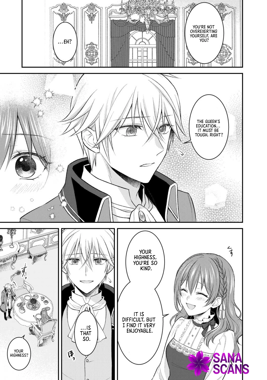 Reincarnated as the Prince’s Fiancée?! And Now Queen Training Begins! Chapter 3 Page 3