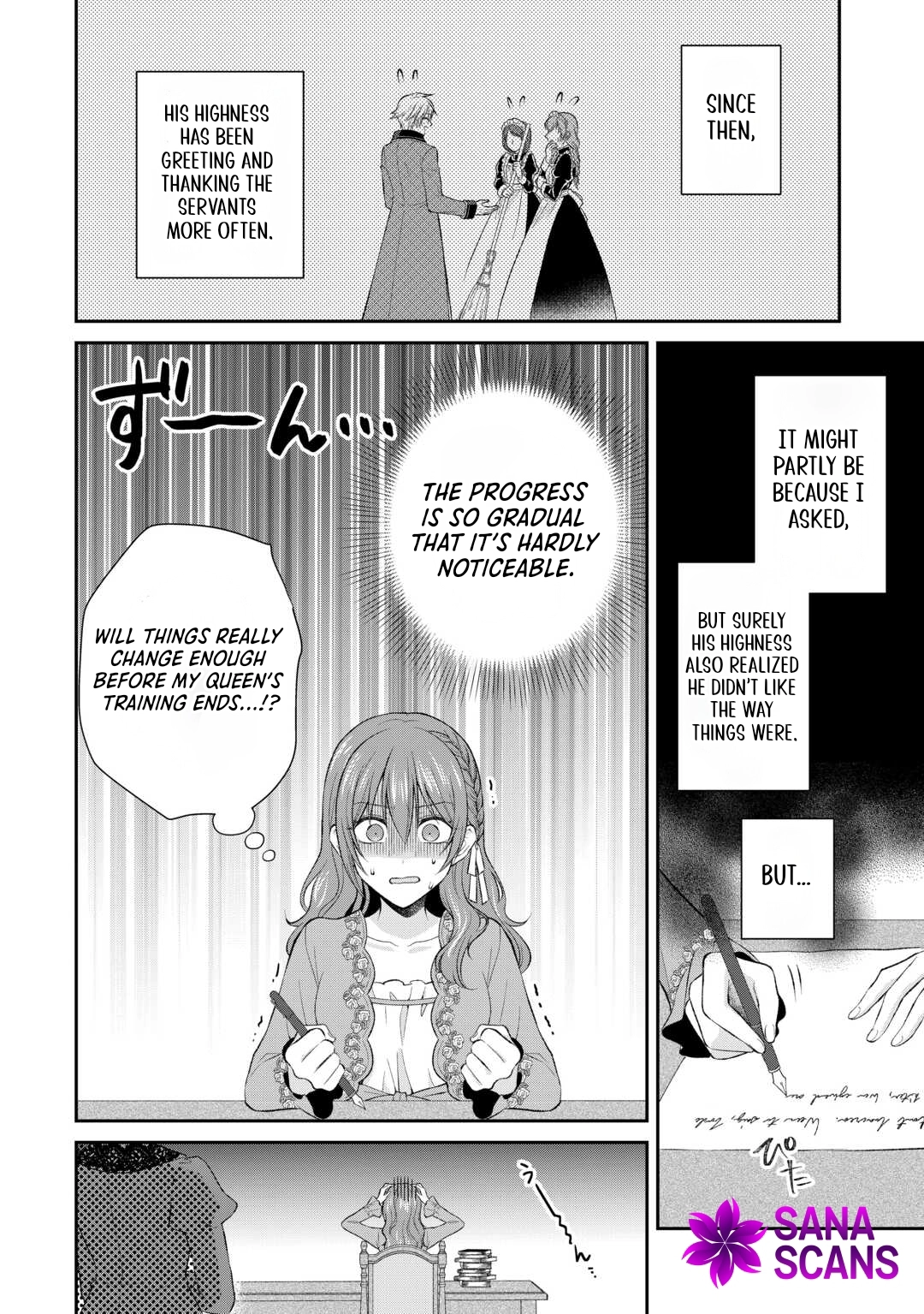 Reincarnated as the Prince’s Fiancée?! And Now Queen Training Begins! Chapter 3 Page 28