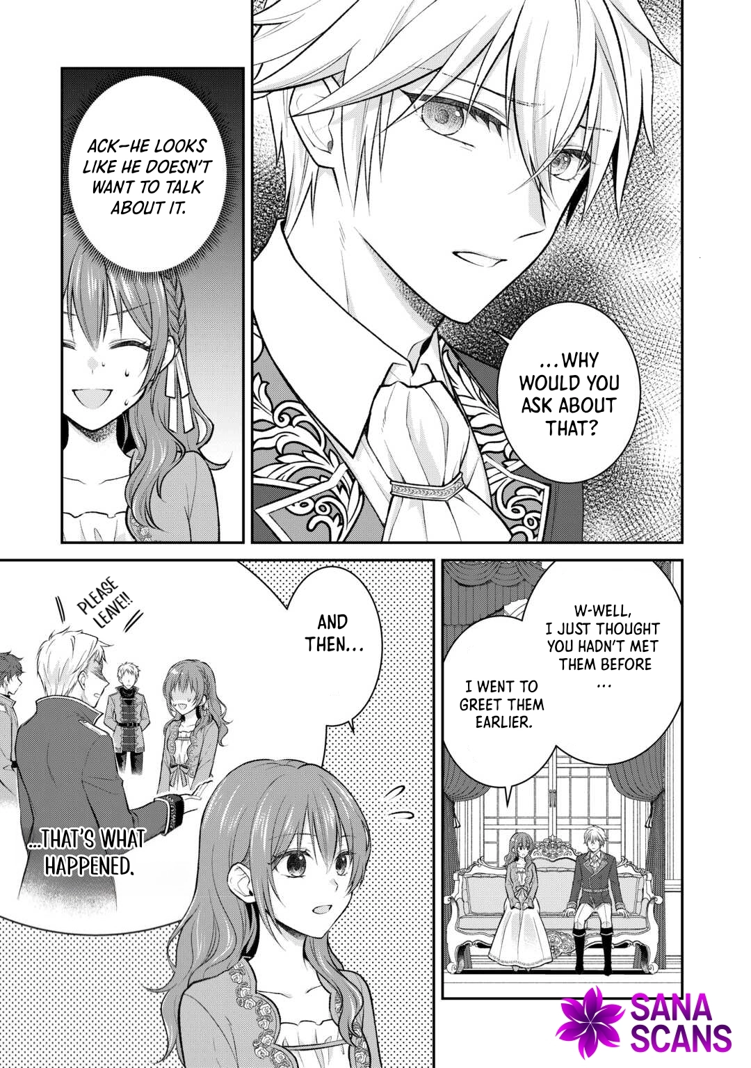 Reincarnated as the Prince’s Fiancée?! And Now Queen Training Begins! Chapter 4 - . Page 3