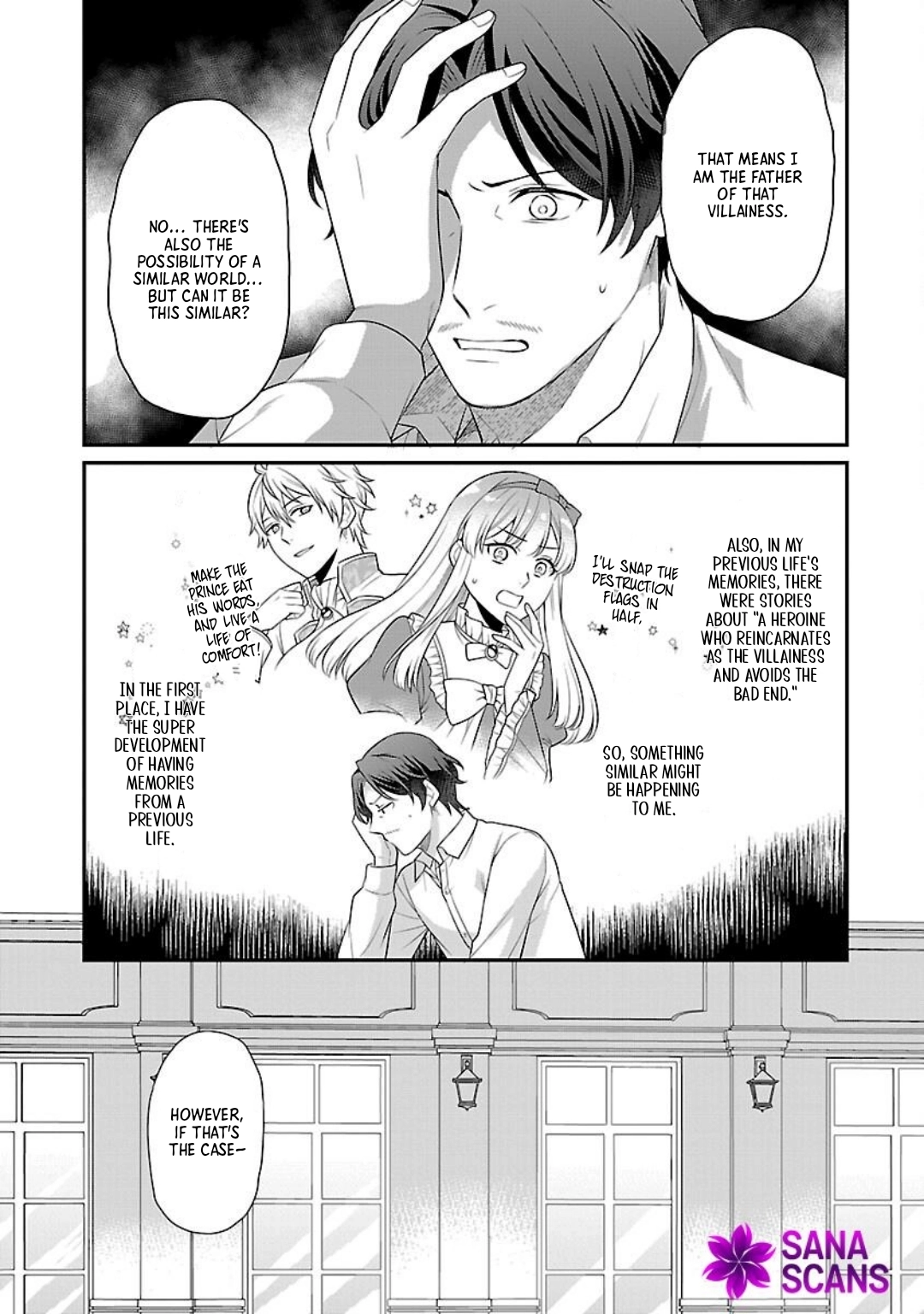 Reincarnated as the Villainess’s Dad — Time to Dote on My Family Chapter 1 Page 49