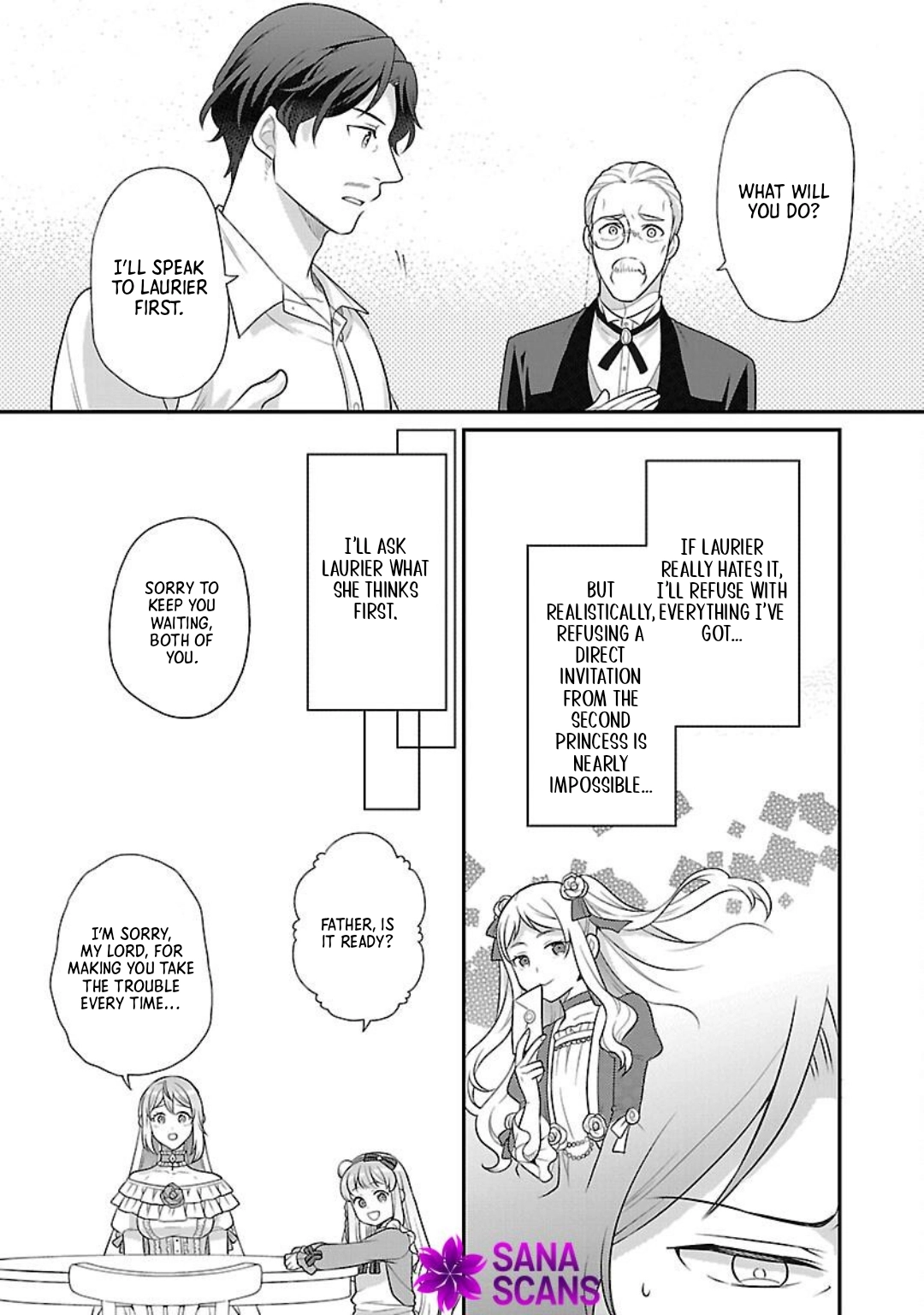 Reincarnated as the Villainess’s Dad — Time to Dote on My Family Chapter 3 - . Page 25