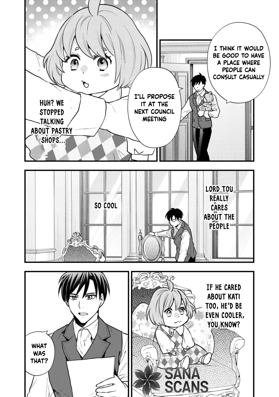 Reincarnated Baby Katy Is Doing Spy Work , and Seems to Be Dotingly Loved by Her Ruthless Father. Chapter 8 Page 4