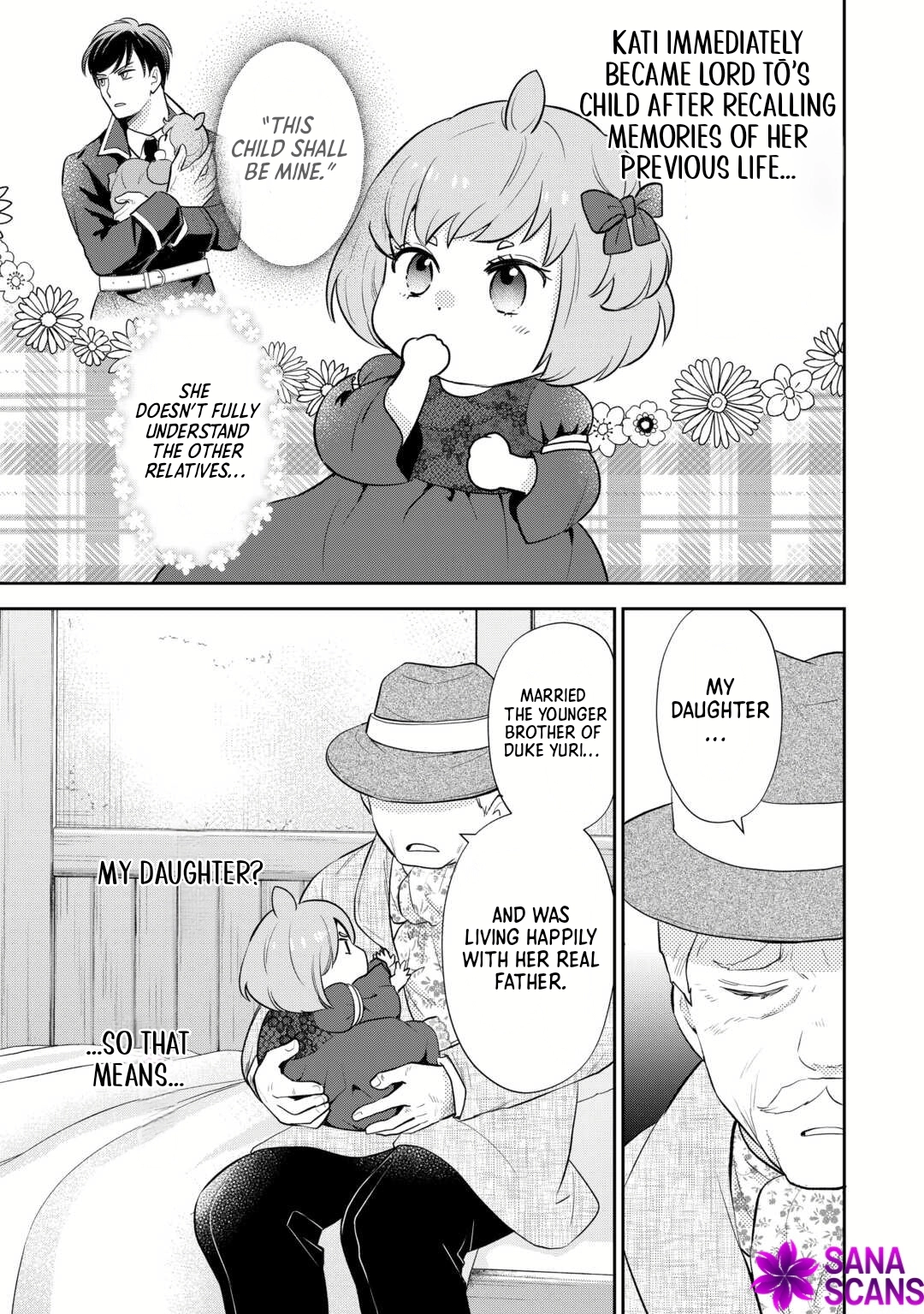 Reincarnated Baby Katy Is Doing Spy Work , and Seems to Be Dotingly Loved by Her Ruthless Father. Chapter 13 Page 7
