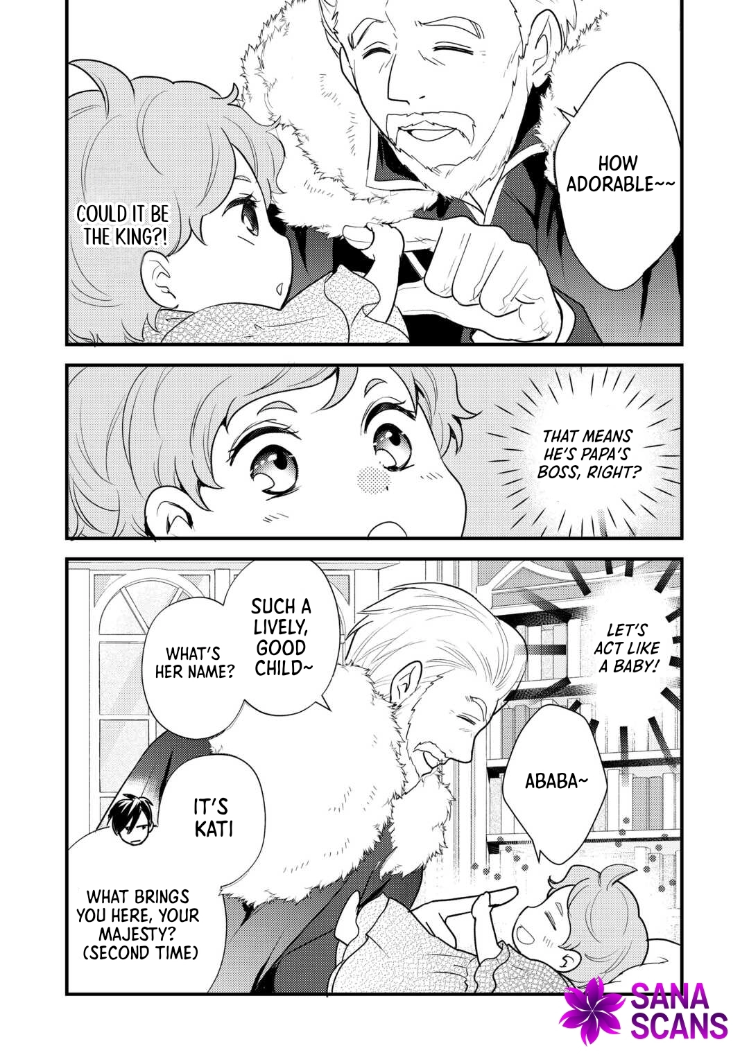Reincarnated Baby Katy Is Doing Spy Work , and Seems to Be Dotingly Loved by Her Ruthless Father. Chapter 3 Page 14