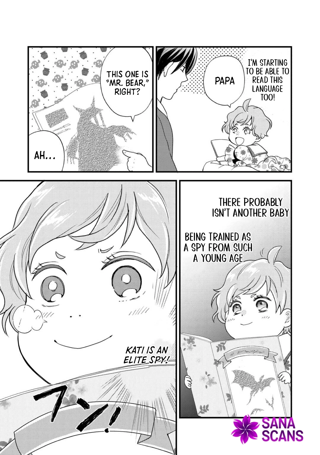 Reincarnated Baby Katy Is Doing Spy Work , and Seems to Be Dotingly Loved by Her Ruthless Father. Chapter 4 Page 3
