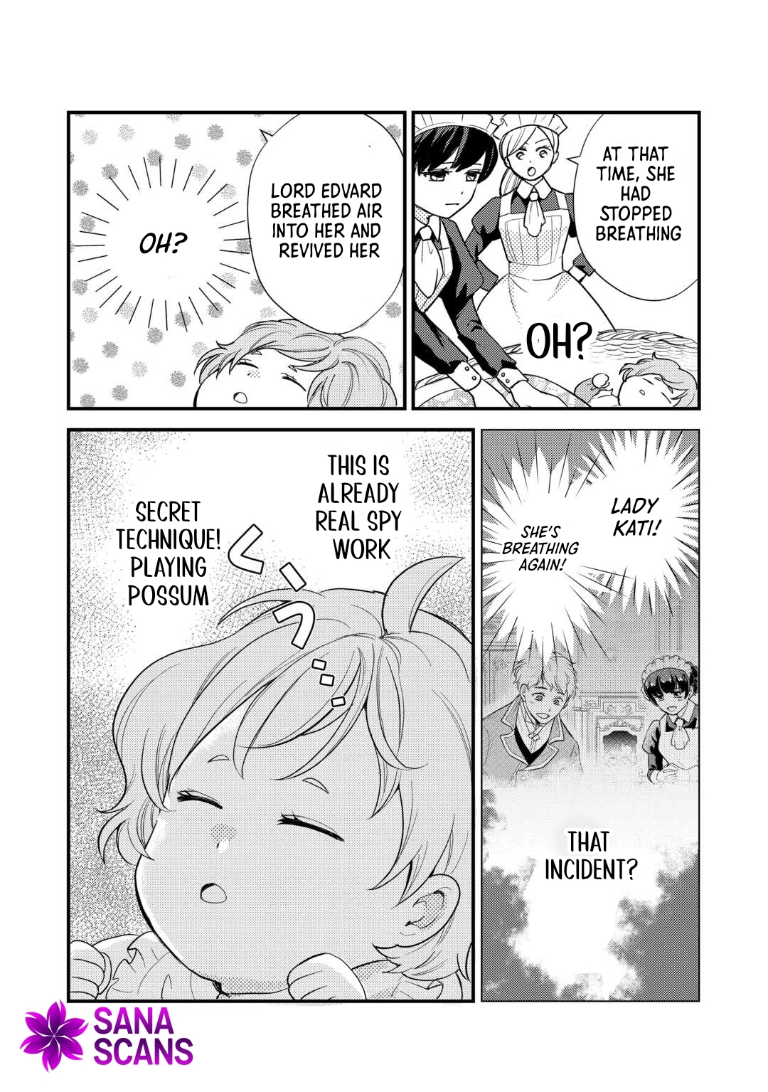 Reincarnated Baby Katy Is Doing Spy Work , and Seems to Be Dotingly Loved by Her Ruthless Father. Chapter 4 Page 9