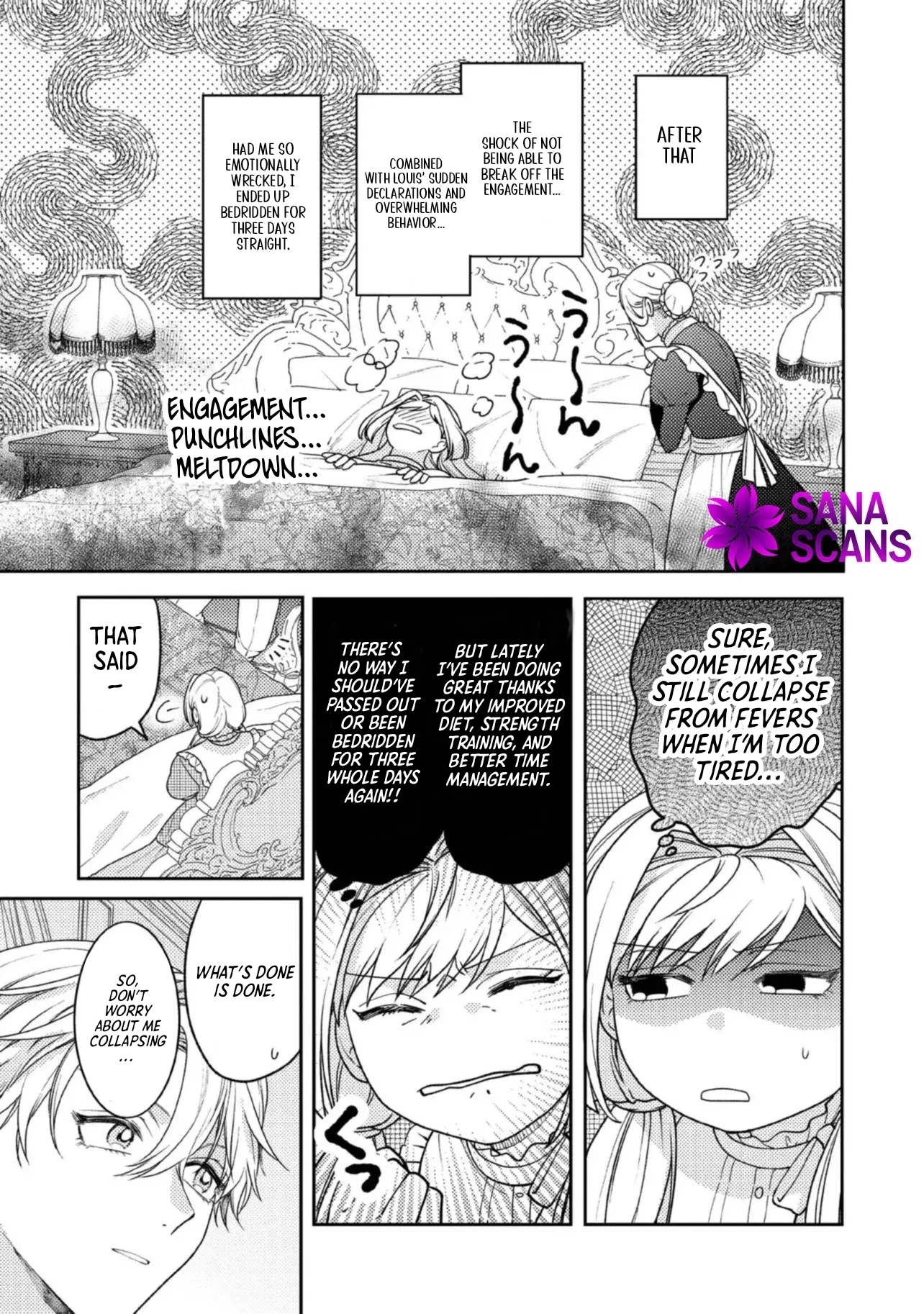She's a Sickly Villainess, but Her Fiancé Is So Overprotective That She Wants to Run Away Chapter 10 Page 19