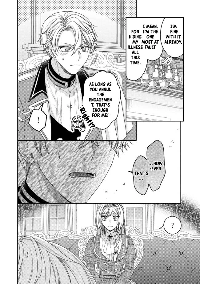 She's a Sickly Villainess, but Her Fiancé Is So Overprotective That She Wants to Run Away Chapter 6 Page 8