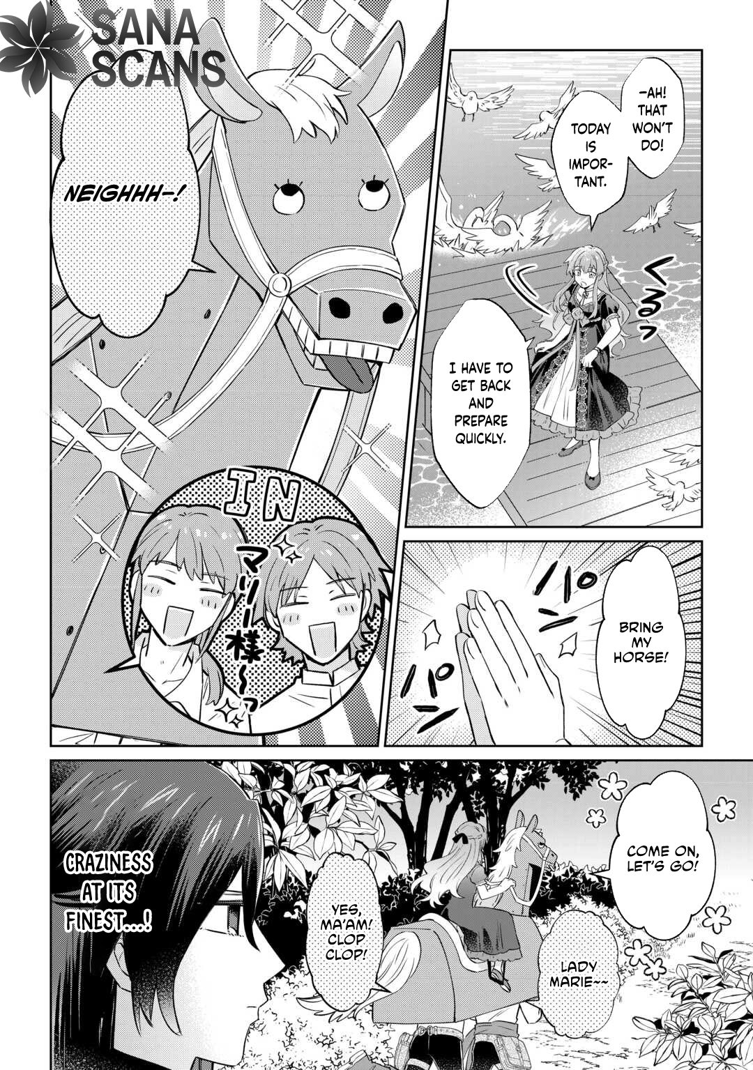 Since I was born a noble lady, I want to live my long-desired lazy NEET life. Chapter 3 Page 4