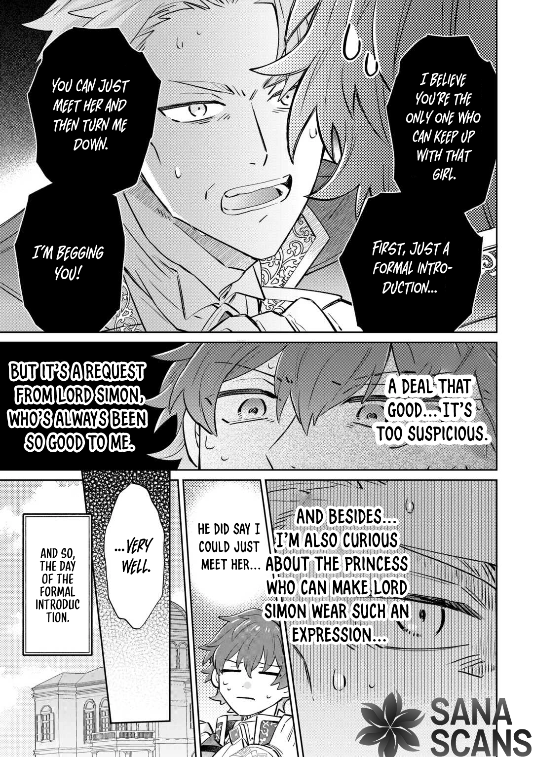 Since I was born a noble lady, I want to live my long-desired lazy NEET life. Chapter 2 Page 19