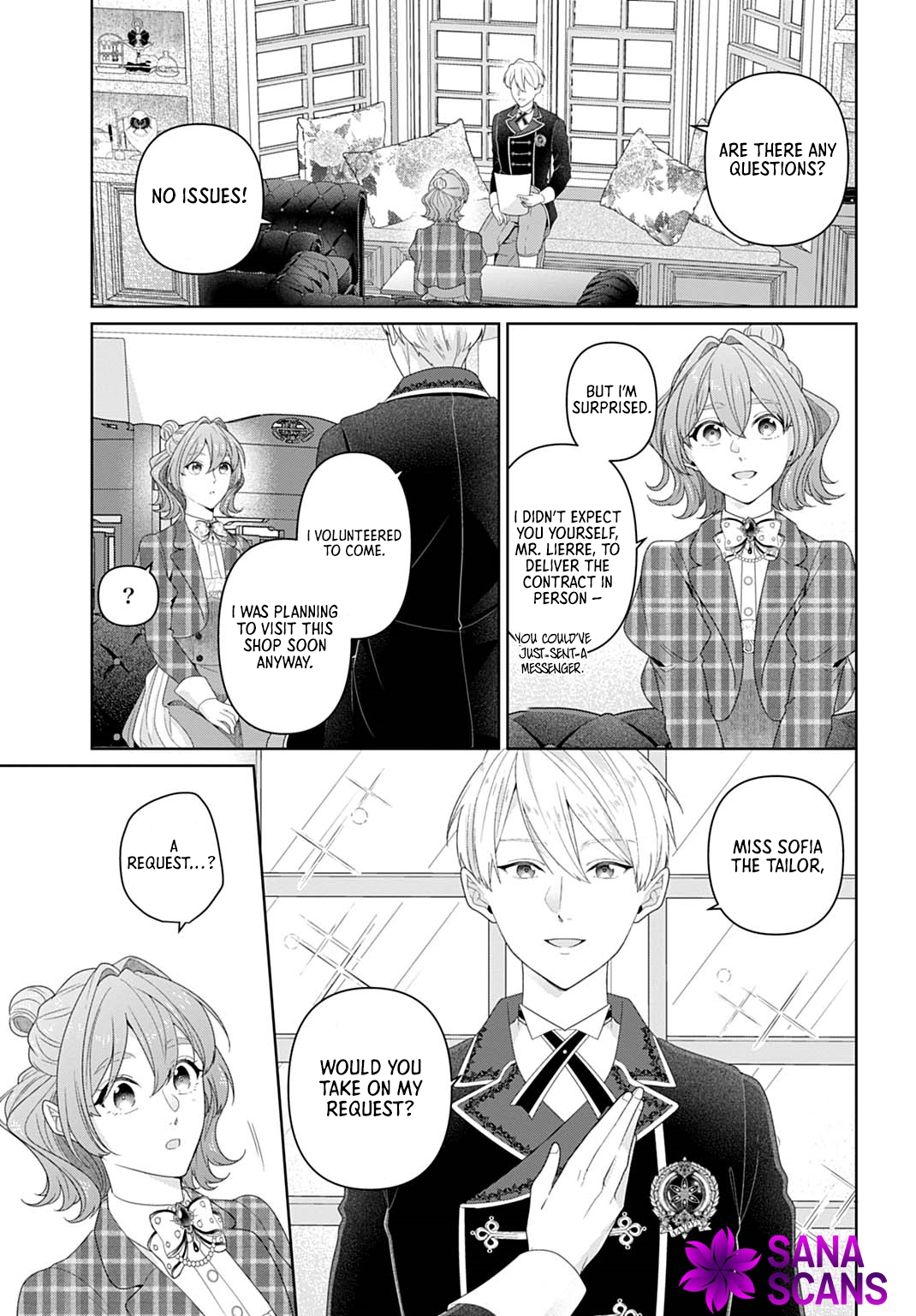 Sophia the Tailor: A Poor Noble Lady Enriching Lives with Modern Clothing Chapter 17 - . Page 3
