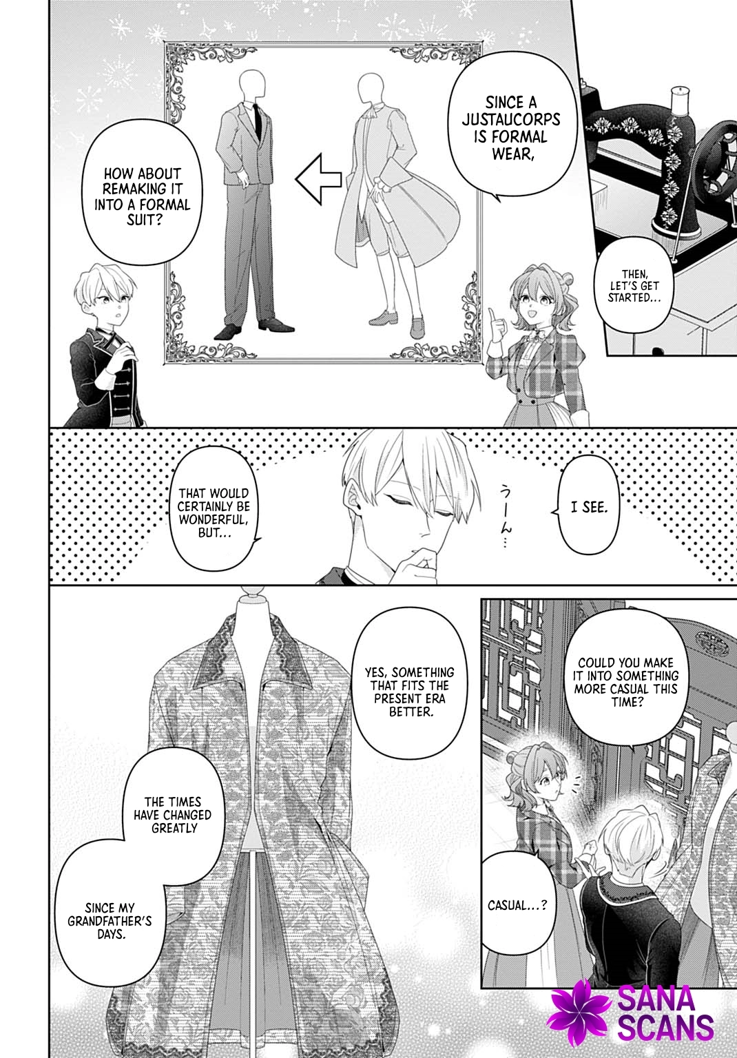 Sophia the Tailor: A Poor Noble Lady Enriching Lives with Modern Clothing Chapter 17 - . Page 8