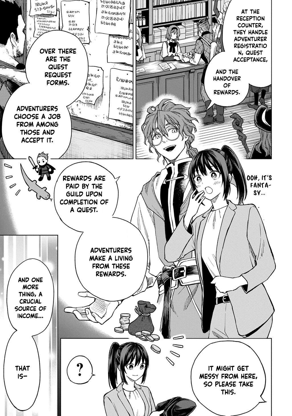 Summoned OL Becomes a Monster-Disassembly Girl Chapter 1 Page 33