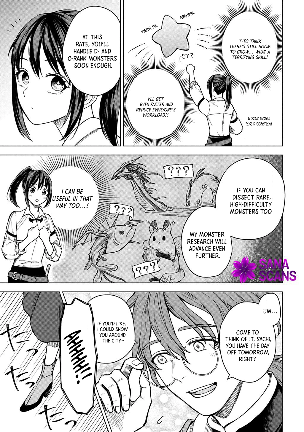 Summoned OL Becomes a Monster-Disassembly Girl Chapter 3 - . Page 9