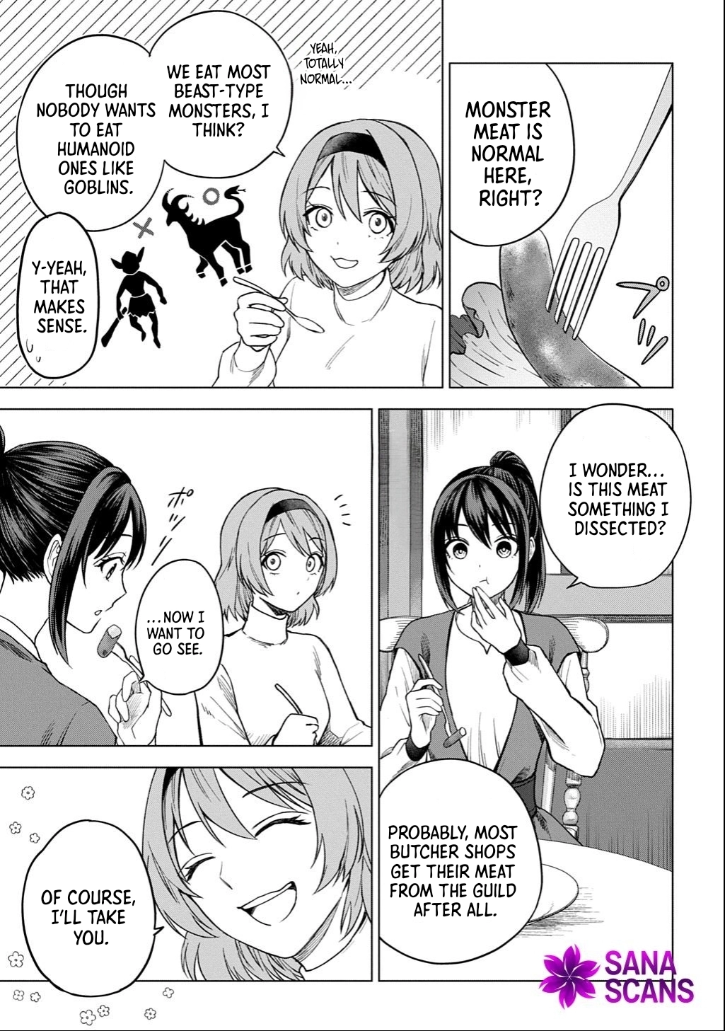 Summoned OL Becomes a Monster-Disassembly Girl Chapter 3 - . Page 17