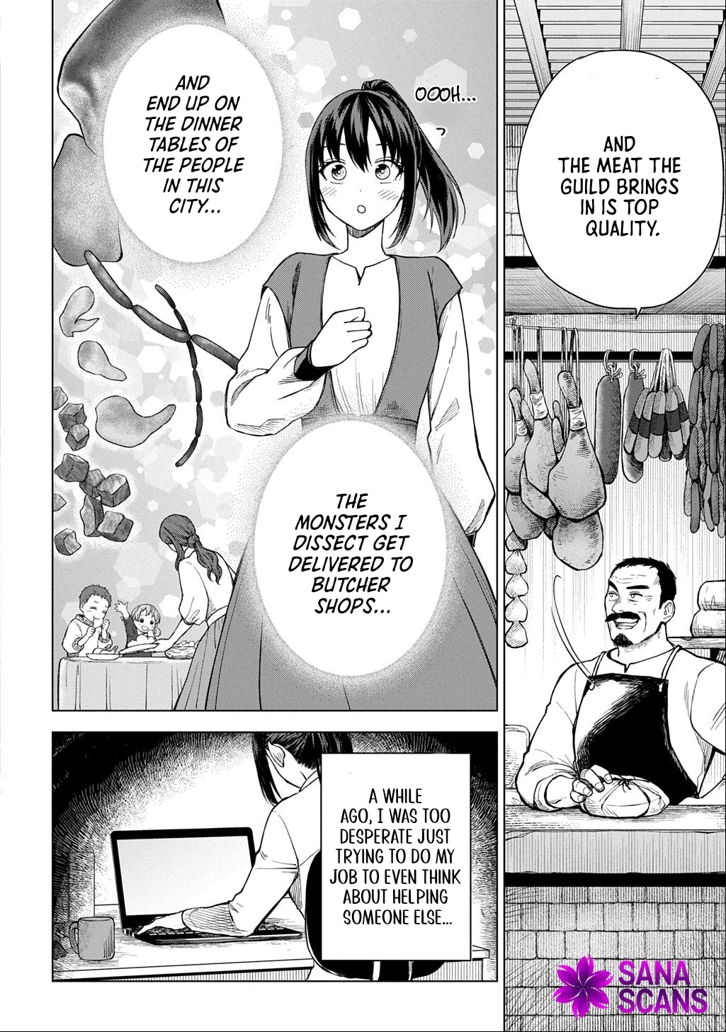 Summoned OL Becomes a Monster-Disassembly Girl Chapter 3 - . Page 20