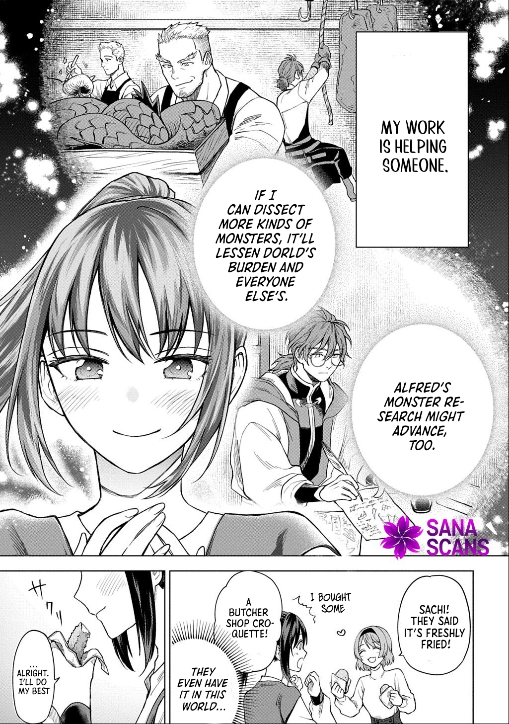 Summoned OL Becomes a Monster-Disassembly Girl Chapter 3 - . Page 21