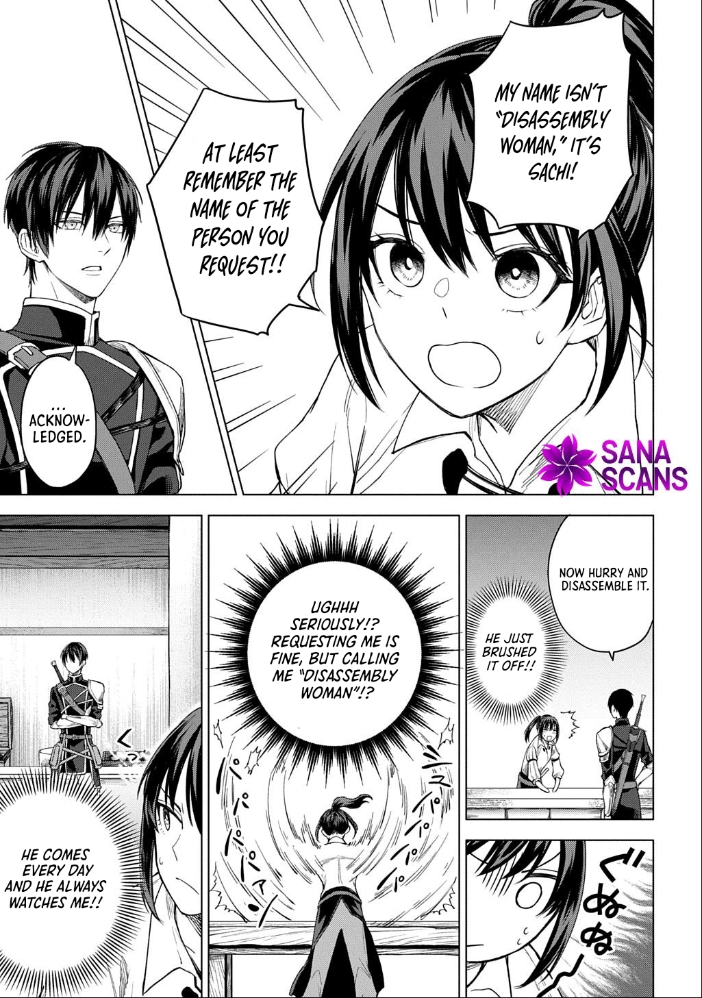 Summoned OL Becomes a Monster-Disassembly Girl Chapter 4 - ch4 Page 7