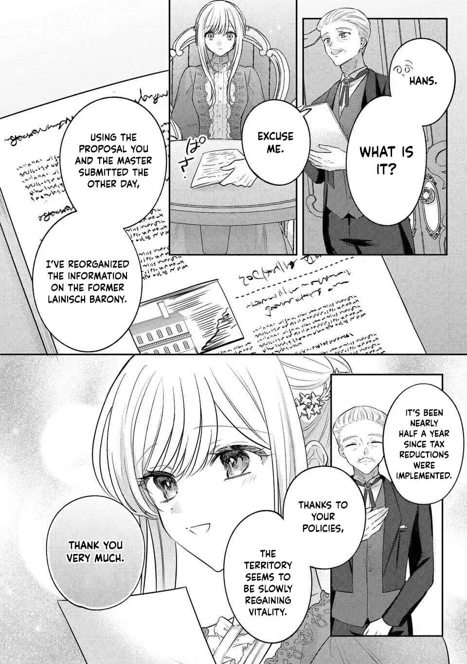Suterare Danshaku Reijou wa Kuro Kishi-sama no Okiniiri Chapter 33 Page 22