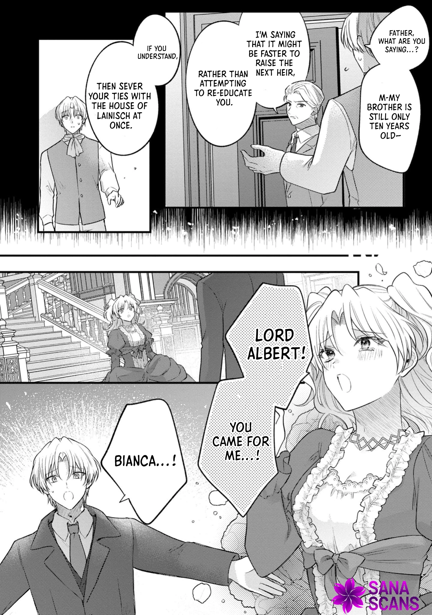Suterare Danshaku Reijou wa Kuro Kishi-sama no Okiniiri Chapter 19 Page 7