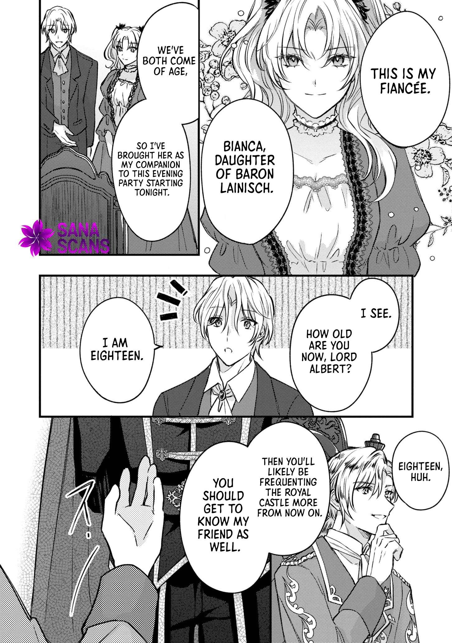 Suterare Danshaku Reijou wa Kuro Kishi-sama no Okiniiri Chapter 5 Page 2