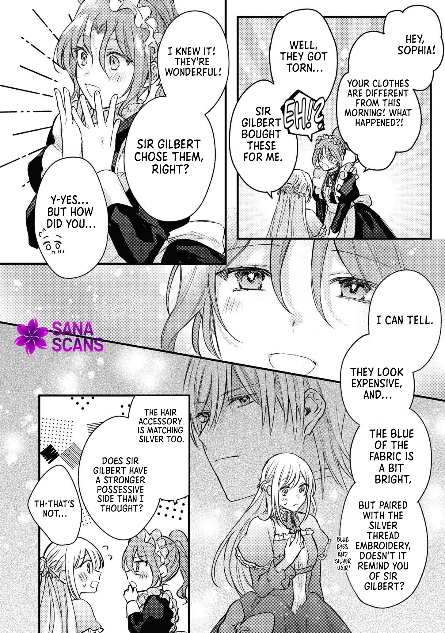 Suterare Danshaku Reijou wa Kuro Kishi-sama no Okiniiri Chapter 8 Page 4