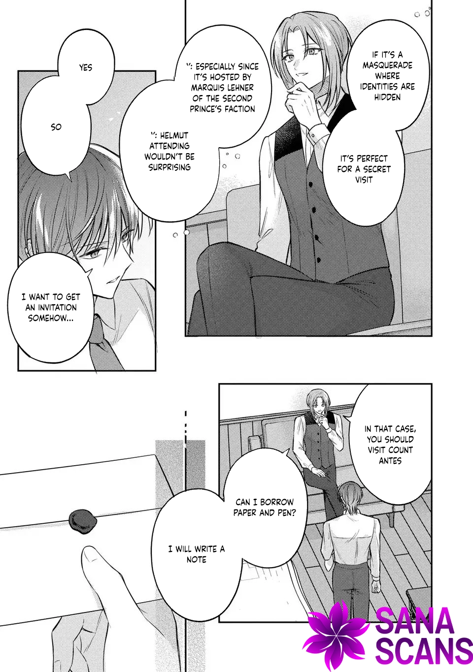 Suterare Danshaku Reijou wa Kuro Kishi-sama no Okiniiri Chapter 38 Page 7