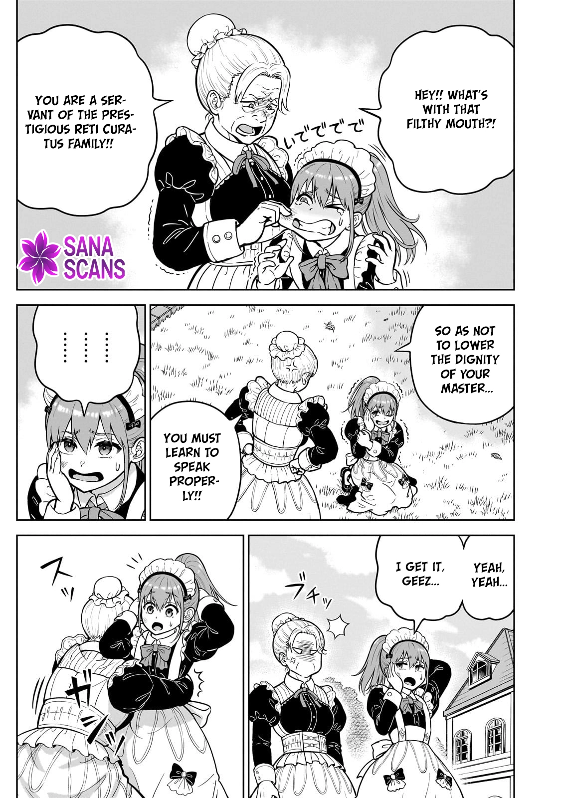 Sword Saint Reborn as a Maid, Ruling with a Broom. Chapter 1 - ، Page 9
