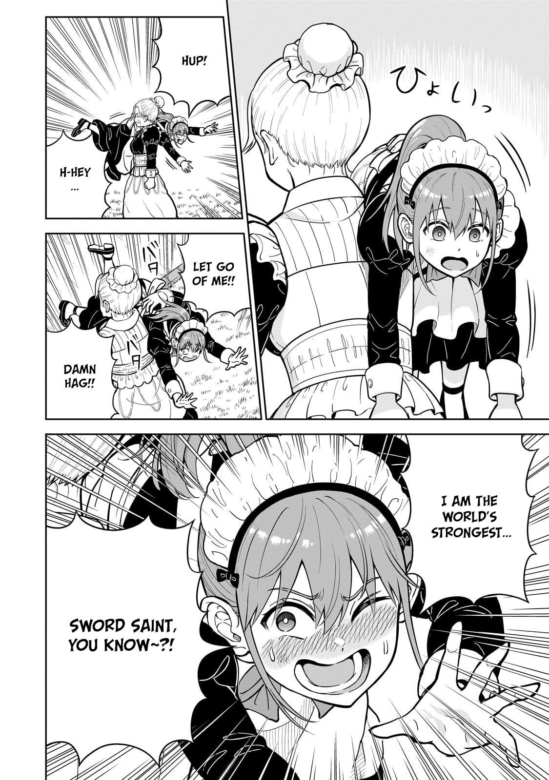 Sword Saint Reborn as a Maid, Ruling with a Broom. Chapter 1 - ، Page 10
