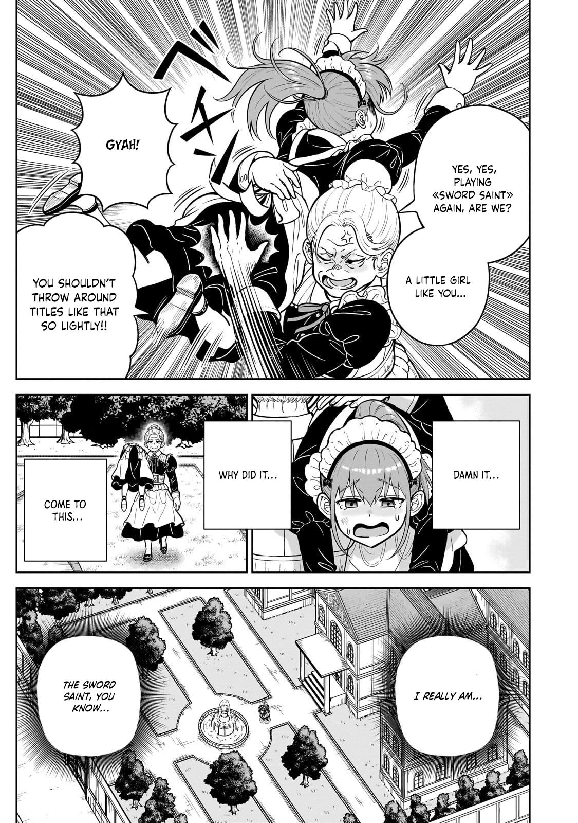 Sword Saint Reborn as a Maid, Ruling with a Broom. Chapter 1 - ، Page 11