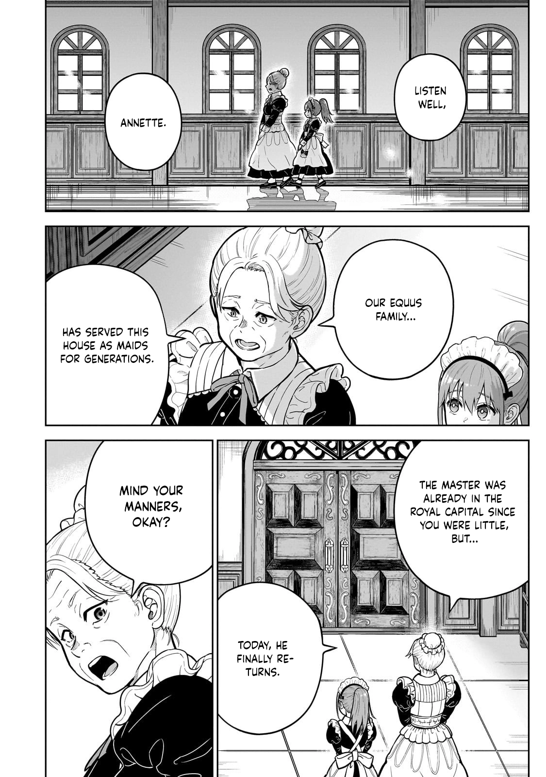 Sword Saint Reborn as a Maid, Ruling with a Broom. Chapter 1 - ، Page 22