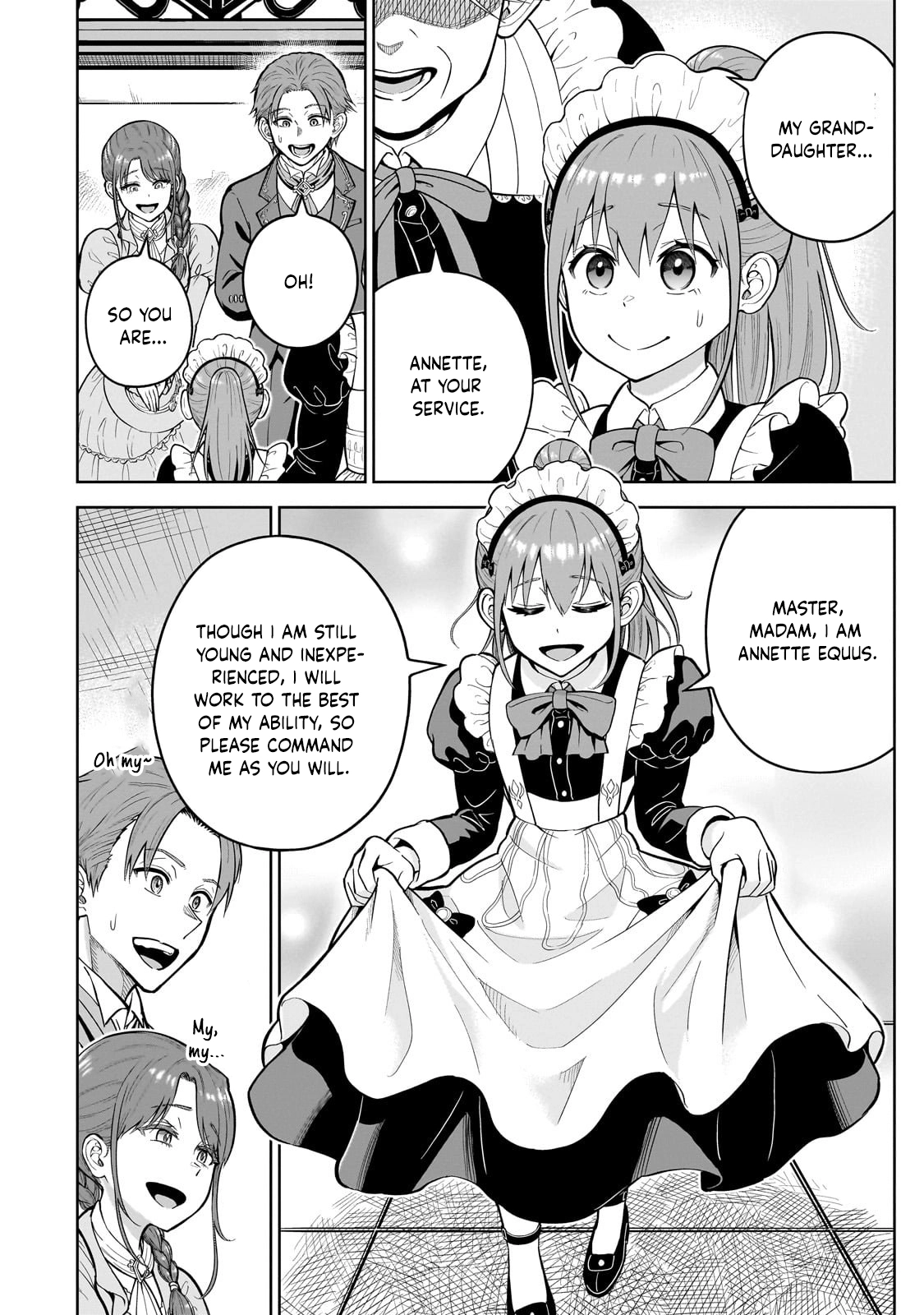 Sword Saint Reborn as a Maid, Ruling with a Broom. Chapter 1 - ، Page 28