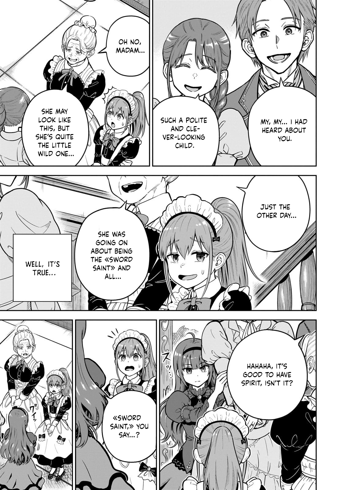 Sword Saint Reborn as a Maid, Ruling with a Broom. Chapter 1 - ، Page 29