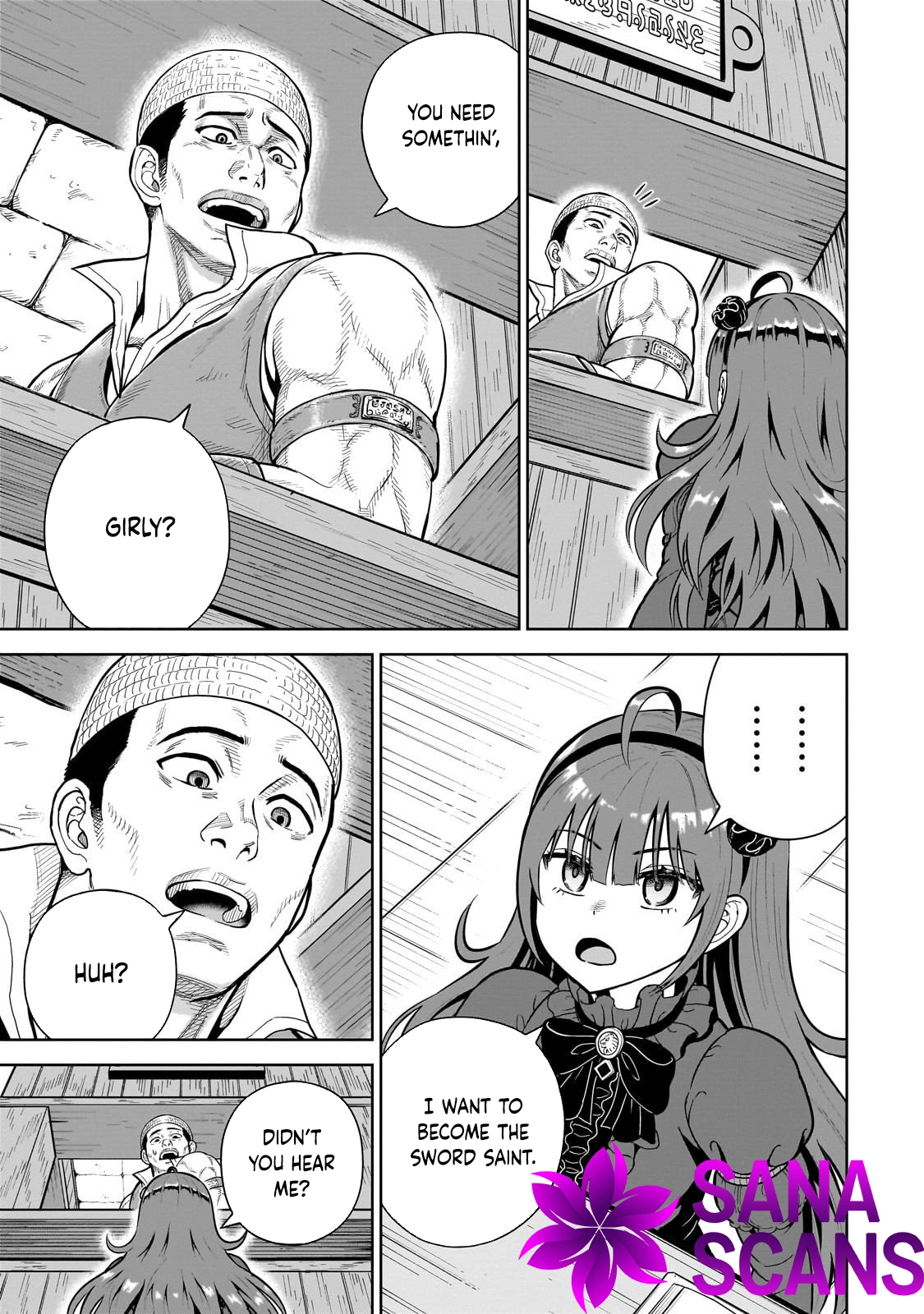 Sword Saint Reborn as a Maid, Ruling with a Broom. Chapter 3 Page 7