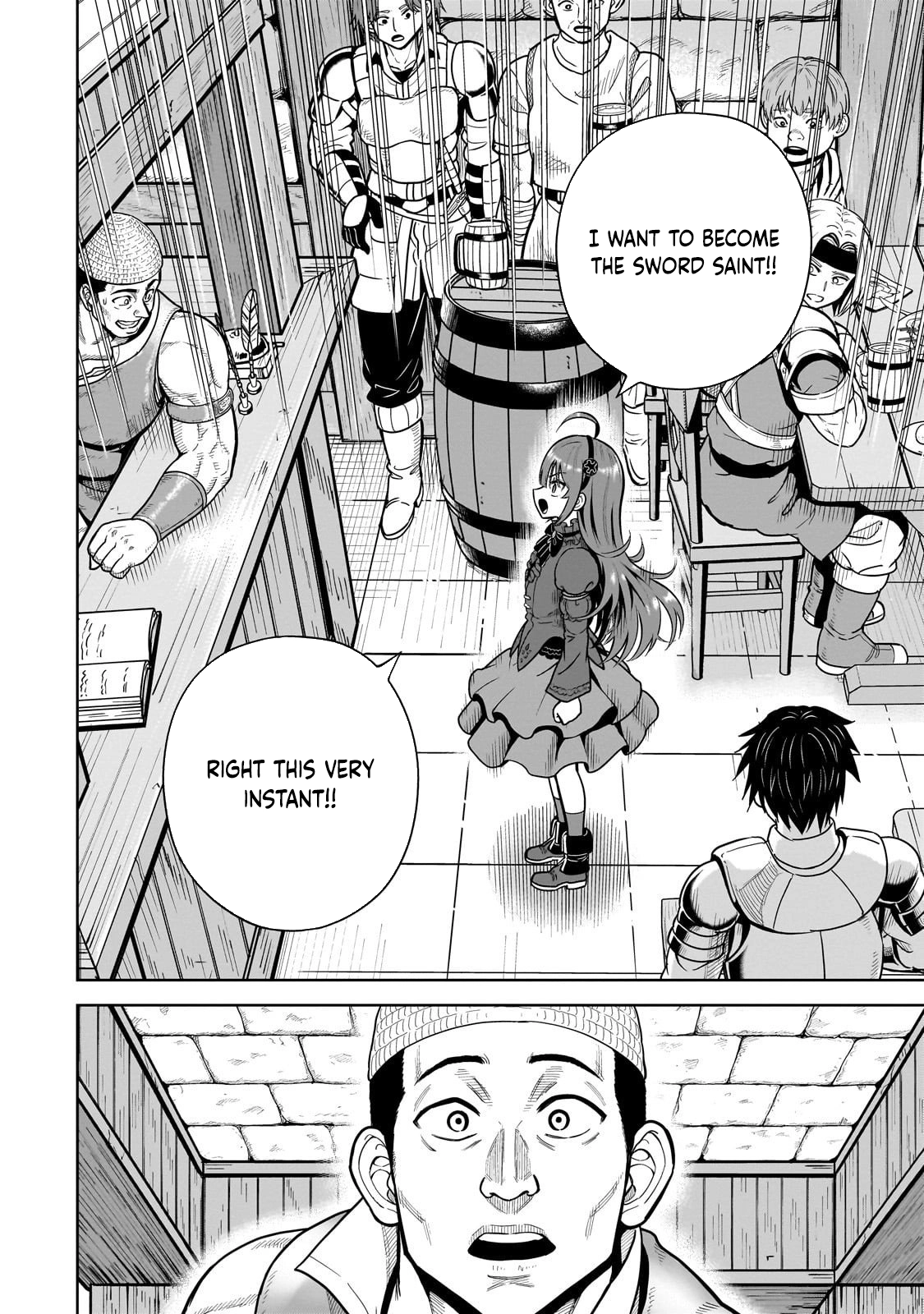 Sword Saint Reborn as a Maid, Ruling with a Broom. Chapter 3 Page 8