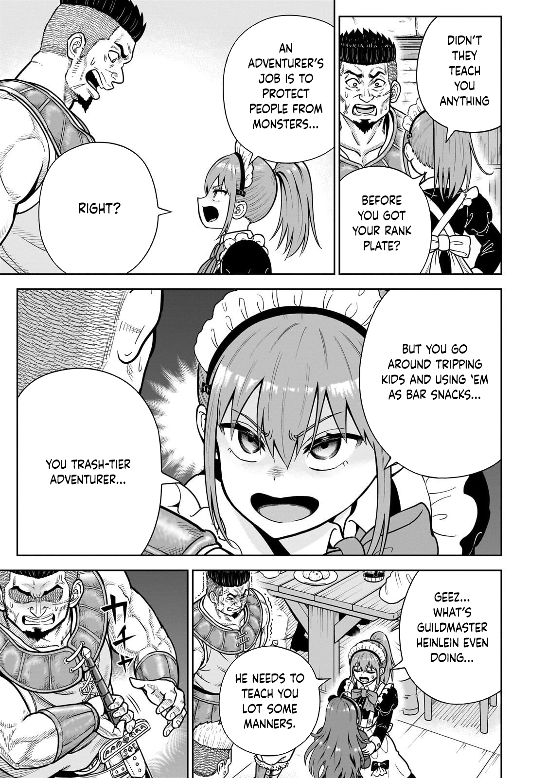 Sword Saint Reborn as a Maid, Ruling with a Broom. Chapter 3 Page 23