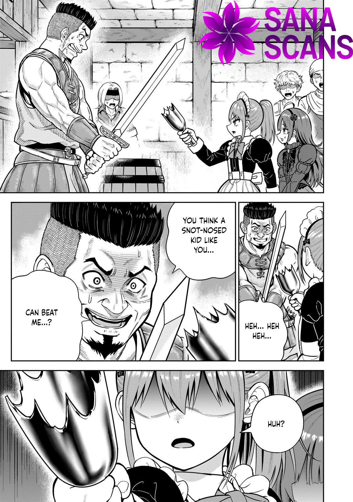 Sword Saint Reborn as a Maid, Ruling with a Broom. Chapter 3 Page 25