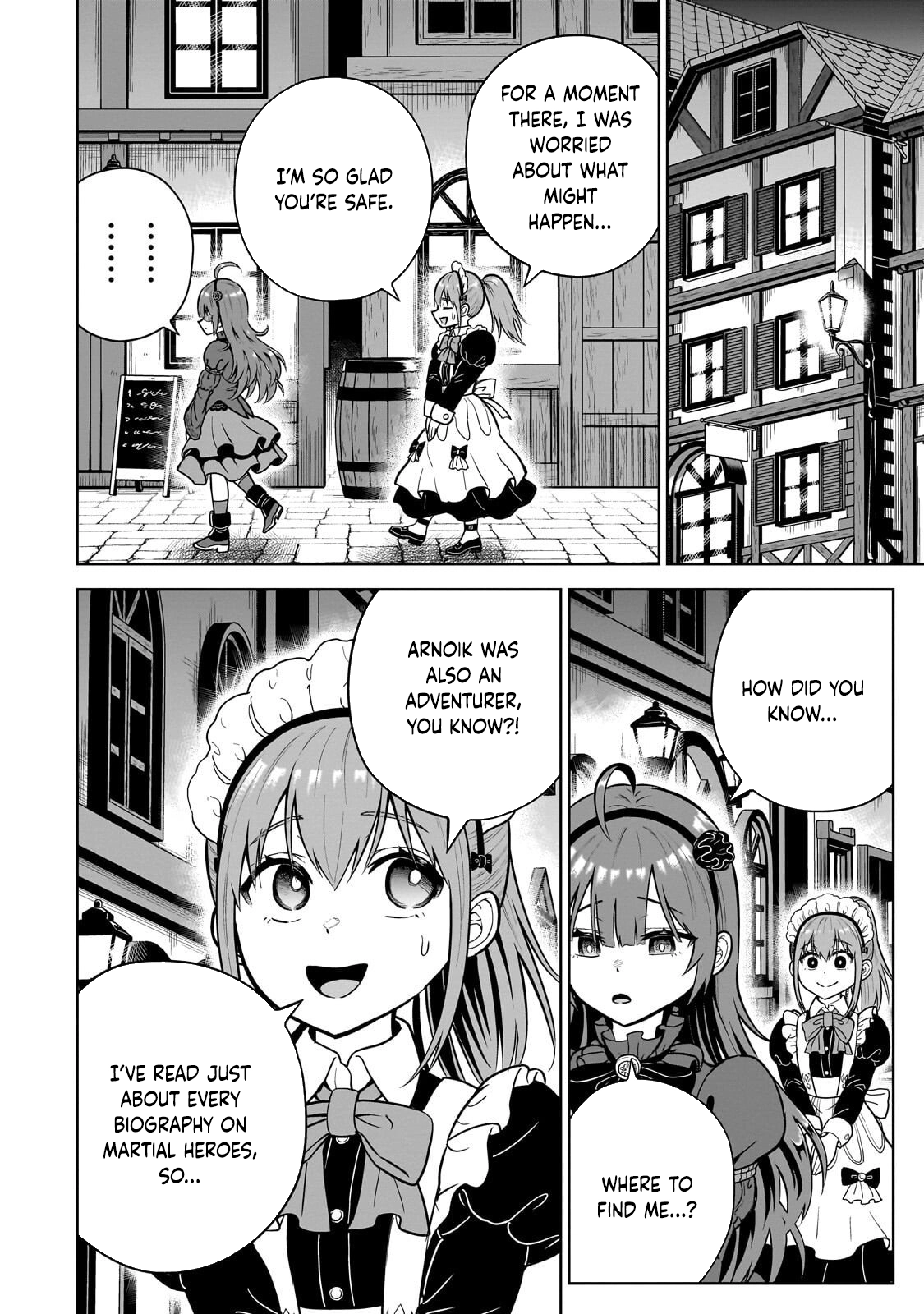 Sword Saint Reborn as a Maid, Ruling with a Broom. Chapter 3 Page 32