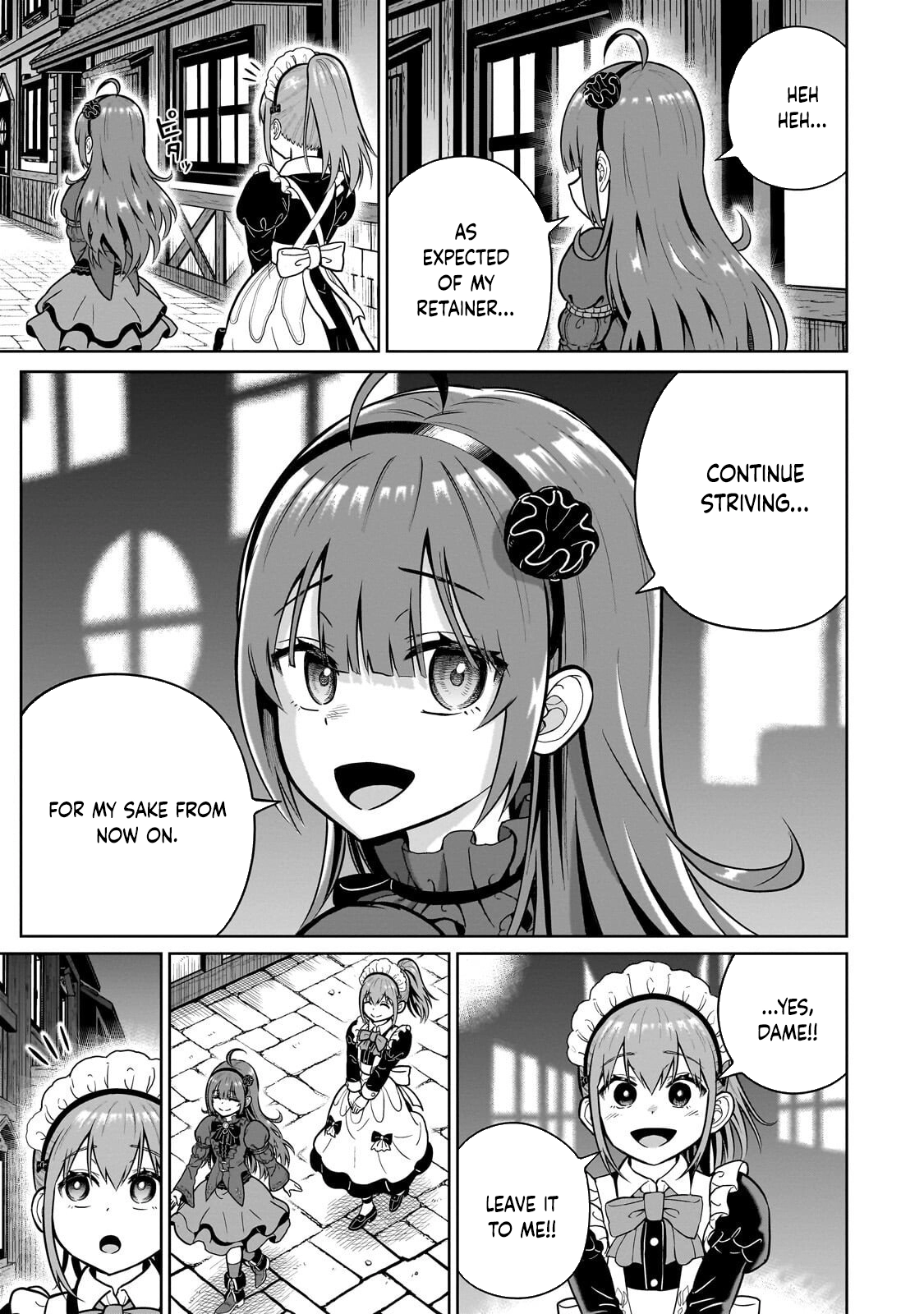 Sword Saint Reborn as a Maid, Ruling with a Broom. Chapter 3 Page 33